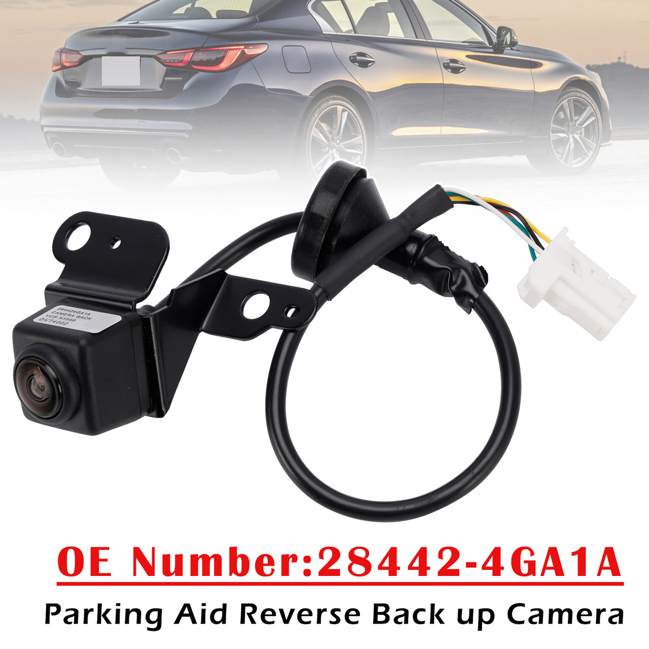 Parking Aid Reverse Back up Camera 28442-4GA1A For Infiniti Q50 2014-2019