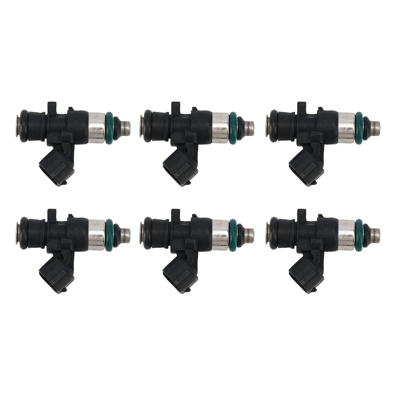 6PC Fuel Injectors 6AW-13761-01-00 For Yamaha Outboard 300HP LF300XSB2