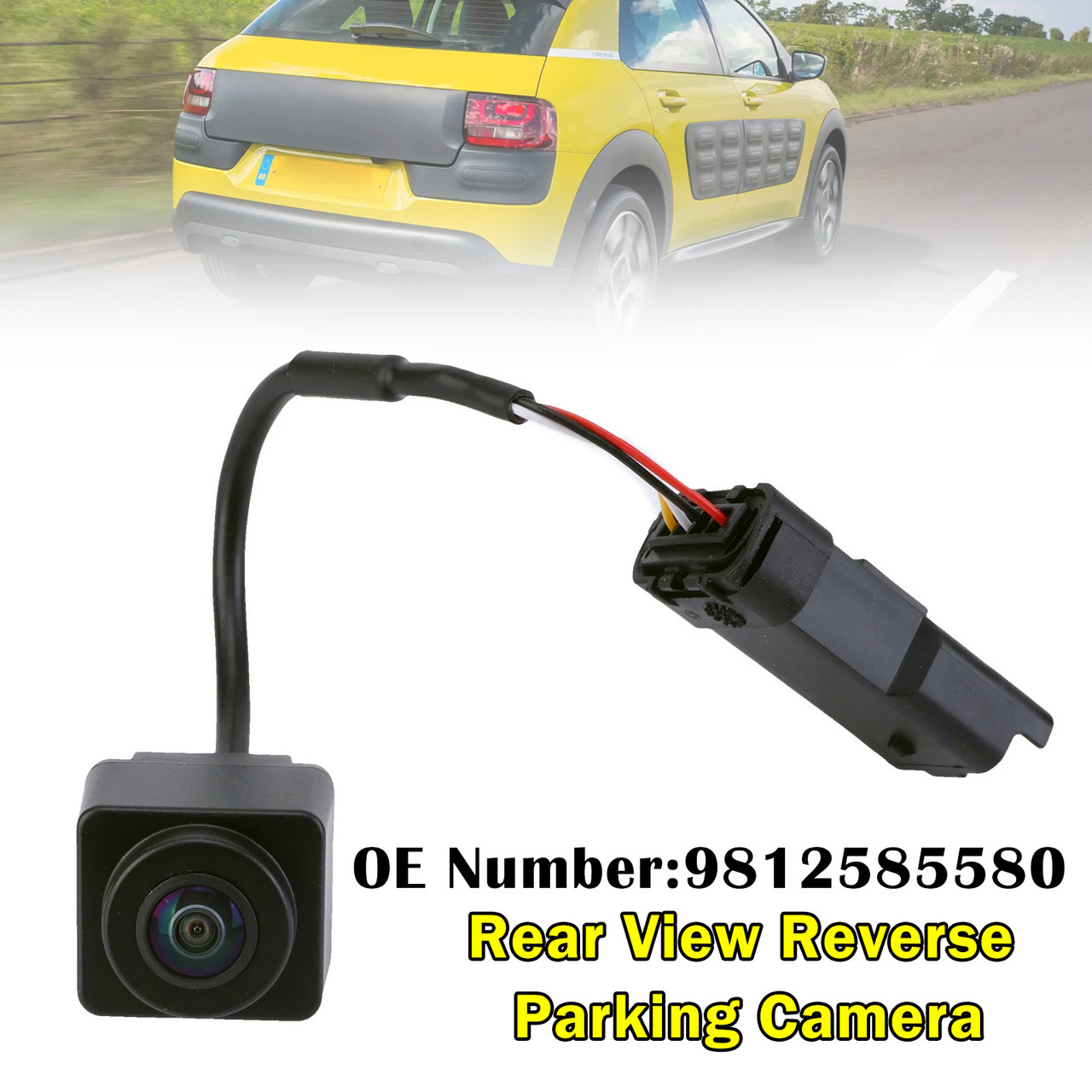 Rear View Camera 9812585580 For Citroen C4 Cactus 2014-2020
