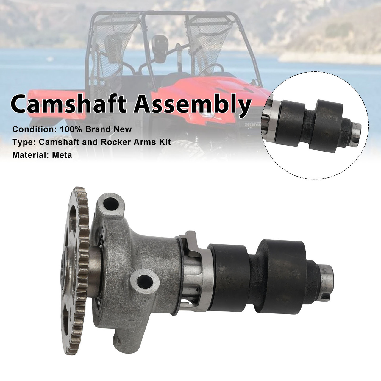 Camshaft Assembly 14100-HL1-A00 For Honda Big Red 700 MUV700 2009-2013