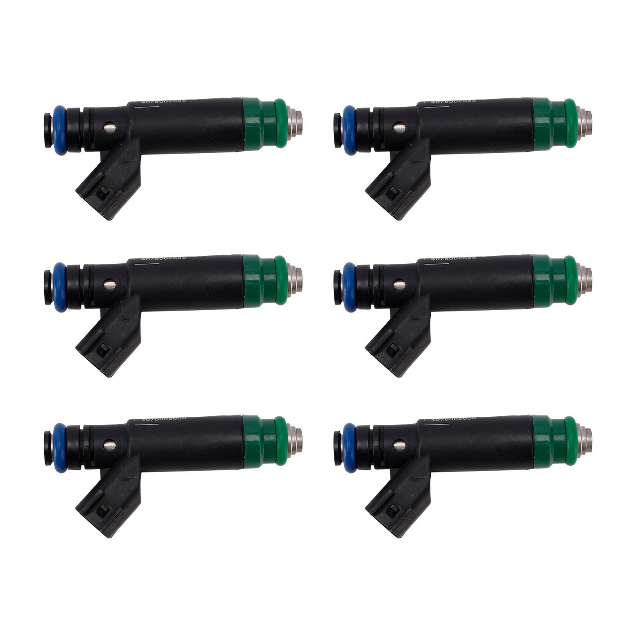 6PC 1F1Z9F593DA Fuel Injectors 9F593-214 For Mercury Monterey Ford Freestar