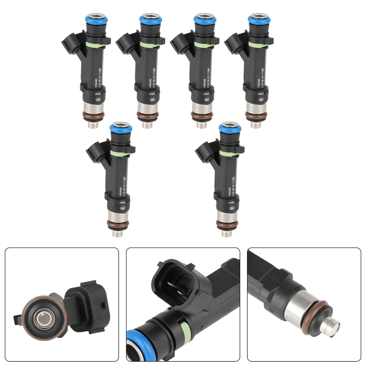 6Pcs Fuel Injector For Mitsubishi Outlander 3.0L V6 2007-2013 1465A080
