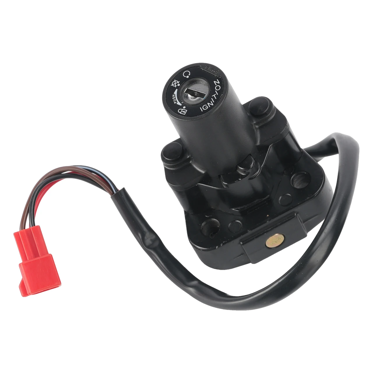 4-Wire Ignition Switch Fuel Cap Helmet Lock Set For Yamaha XT 250 X Serow 05-17