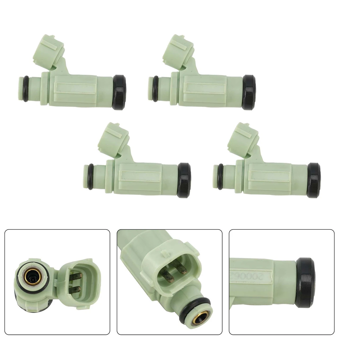 4PC Fuel Injectors 49033-0006 For Kawasaki NINJA ZX636 ZX-6R 2004-2006