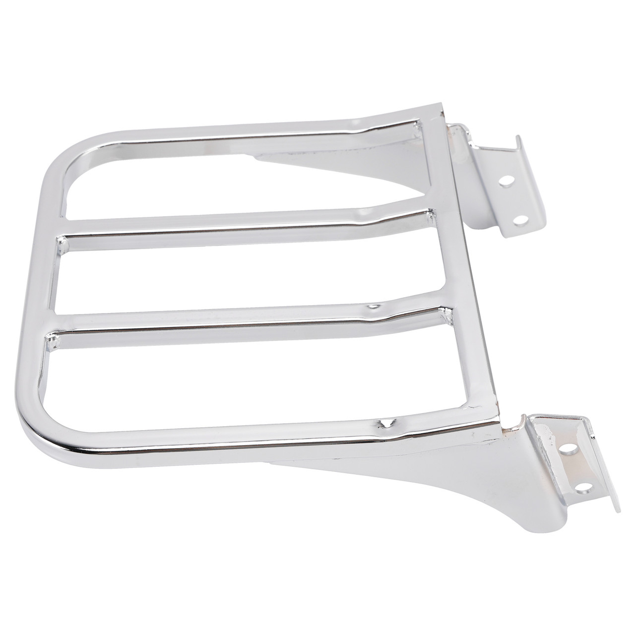 Sissy Bar Backrest Luggage Rack For Heritage Softail Dyna Sportster 1986+ Chrome