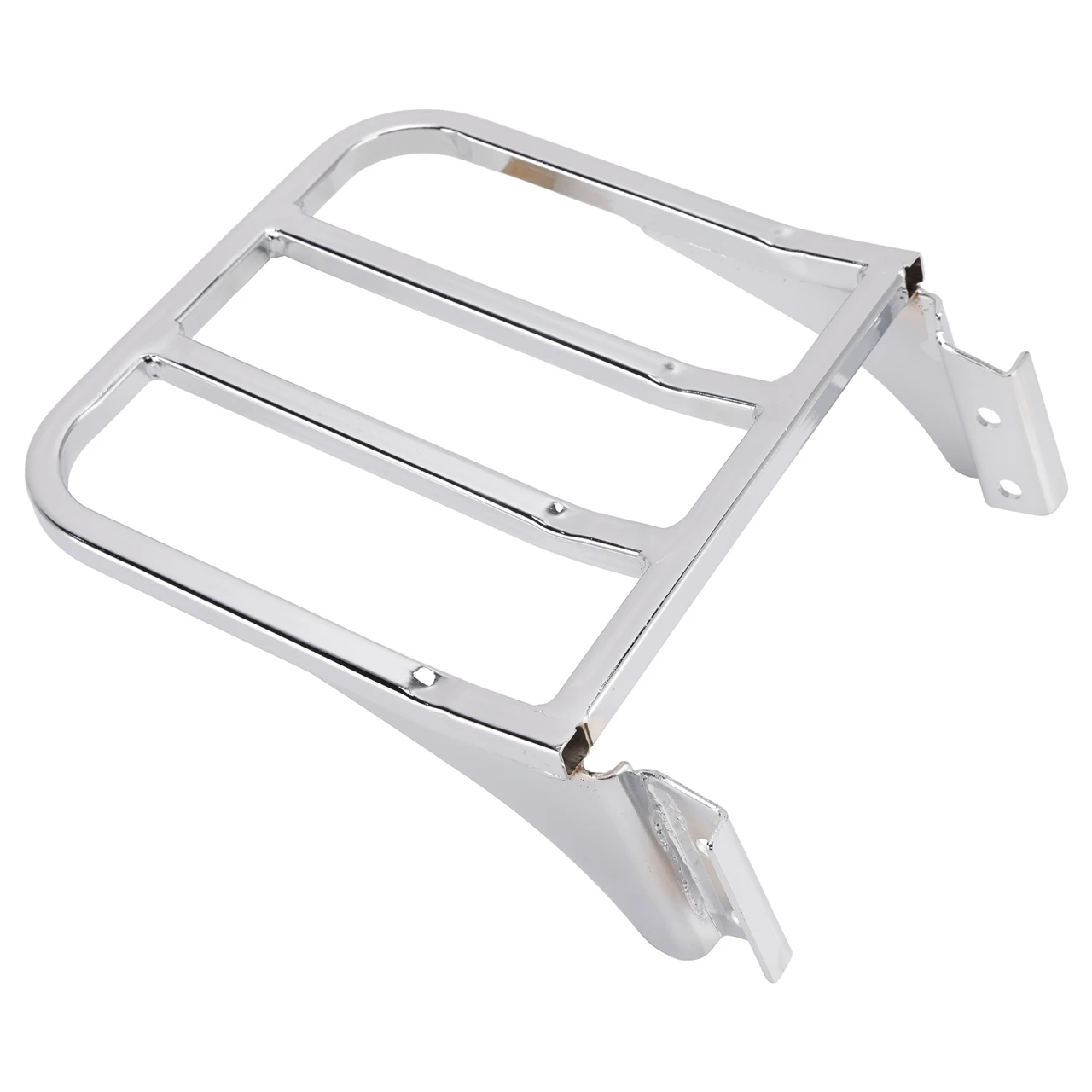 Sissy Bar Backrest Luggage Rack For Heritage Softail Dyna Sportster 1986+ Chrome
