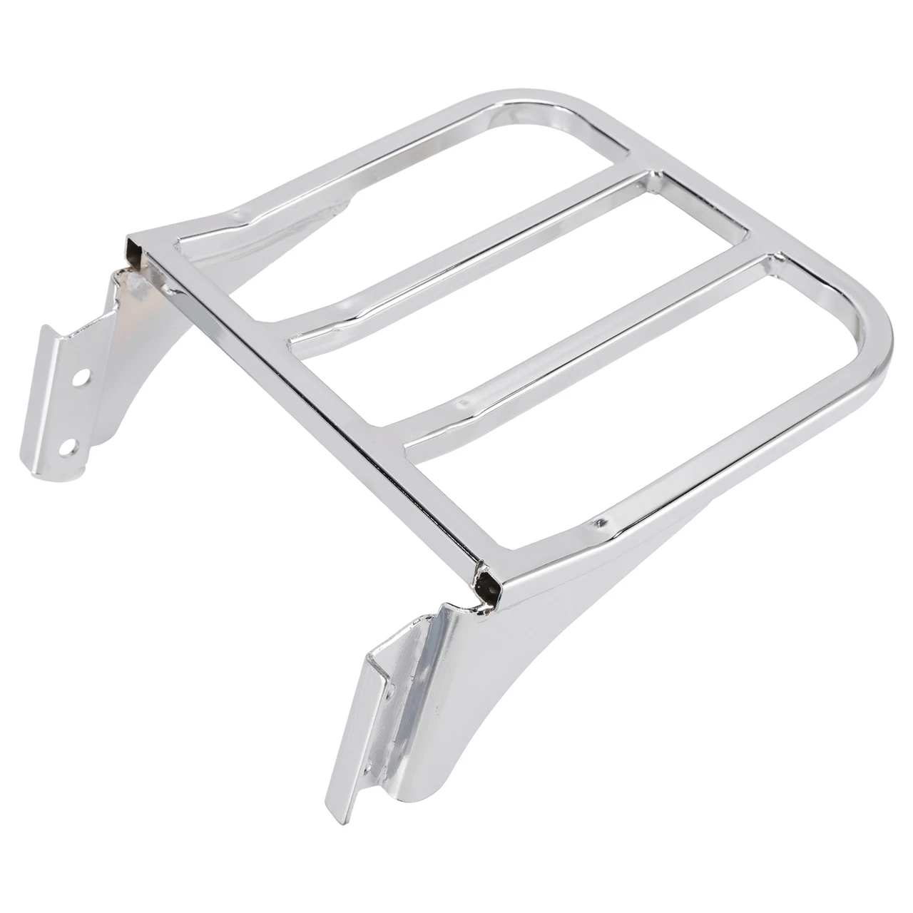 Sissy Bar Backrest Luggage Rack For Heritage Softail Dyna Sportster 1986+ Chrome