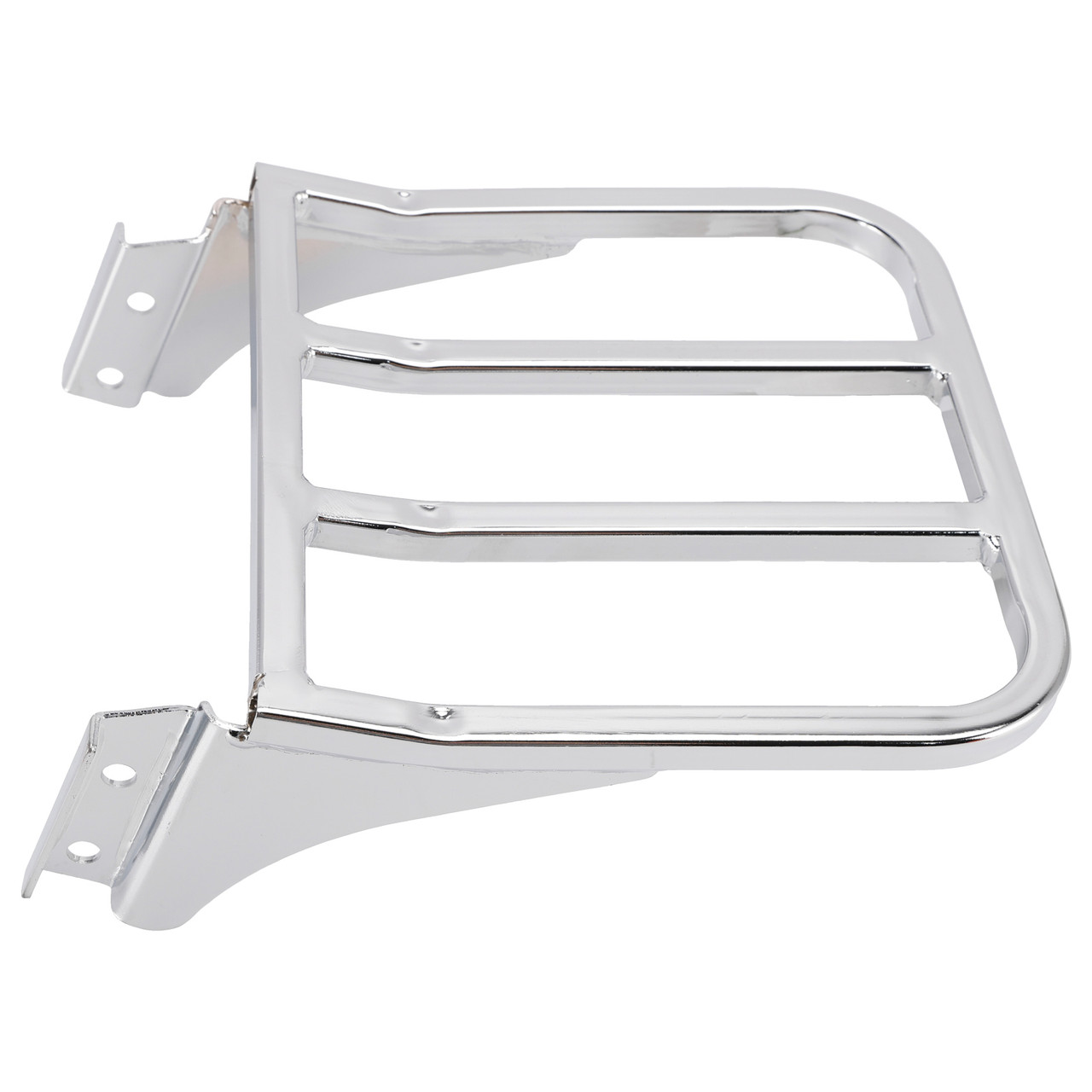 Sissy Bar Backrest Luggage Rack For Heritage Softail Dyna Sportster 1986+ Chrome