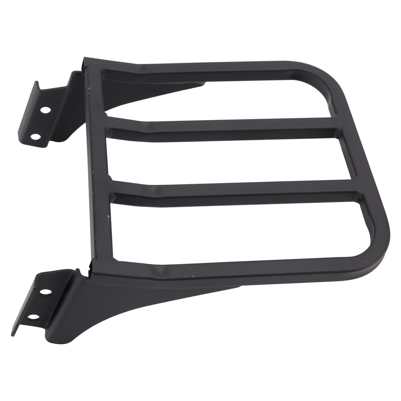 Sissy Bar Backrest Luggage Rack For Heritage Softail Dyna Sportster 1986+ Black