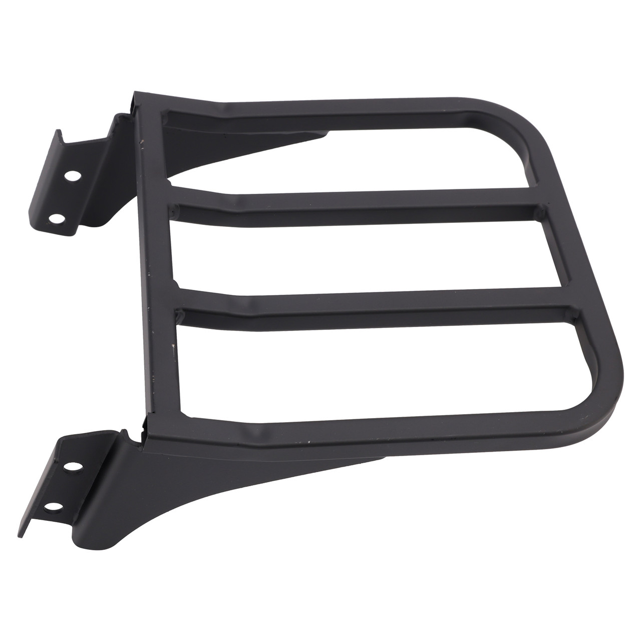 Sissy Bar Backrest Luggage Rack For Heritage Softail Dyna Sportster 1986+ Black