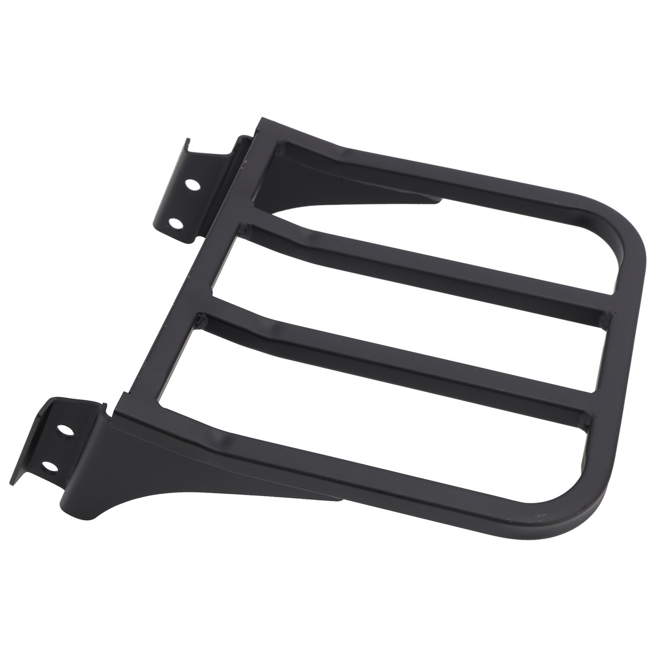 Sissy Bar Backrest Luggage Rack For Heritage Softail Dyna Sportster 1986+ Black