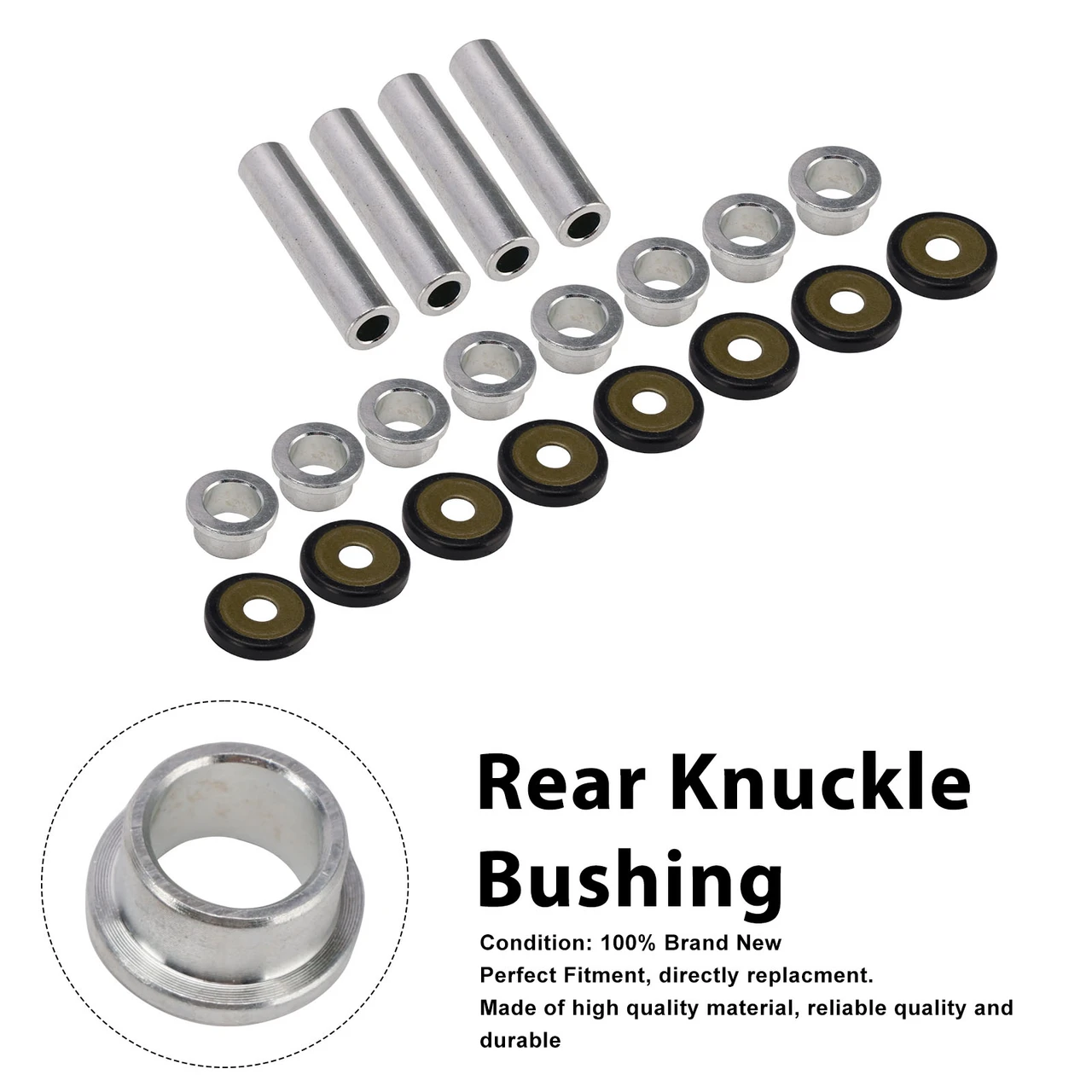 Rear Knuckle Bushing For Yamaha Rhino 450 660 700 Grizzly Kodiak 350 400