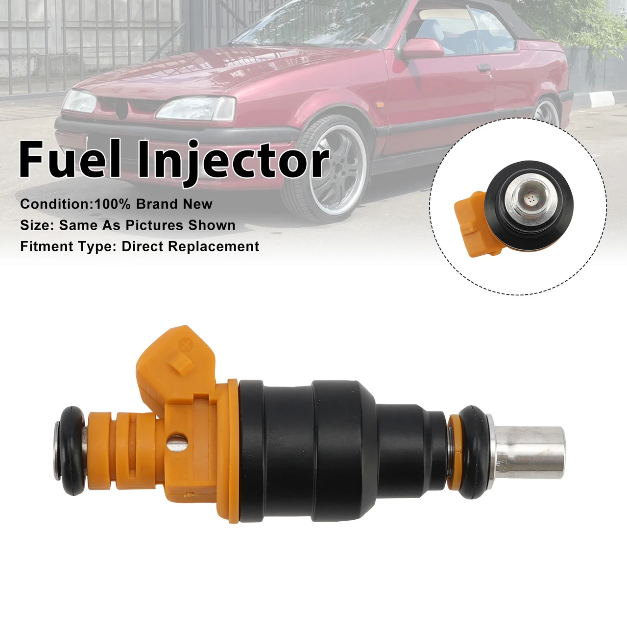 1Pcs Fuel Injector For Renault 19 Clio 1.8 2.0 16V F7P F7R 9660275780