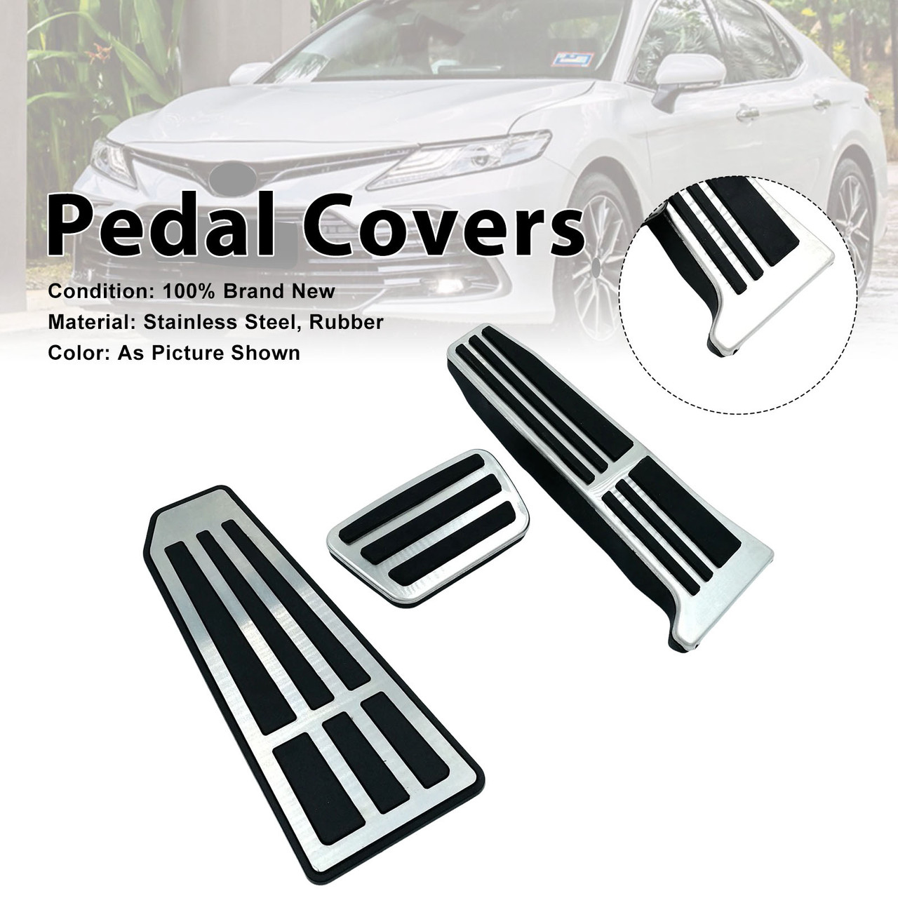 Pedal Set Pedals Pedal Caps For ES250 Lexus For Toyota Camry 2018-2022 AT
