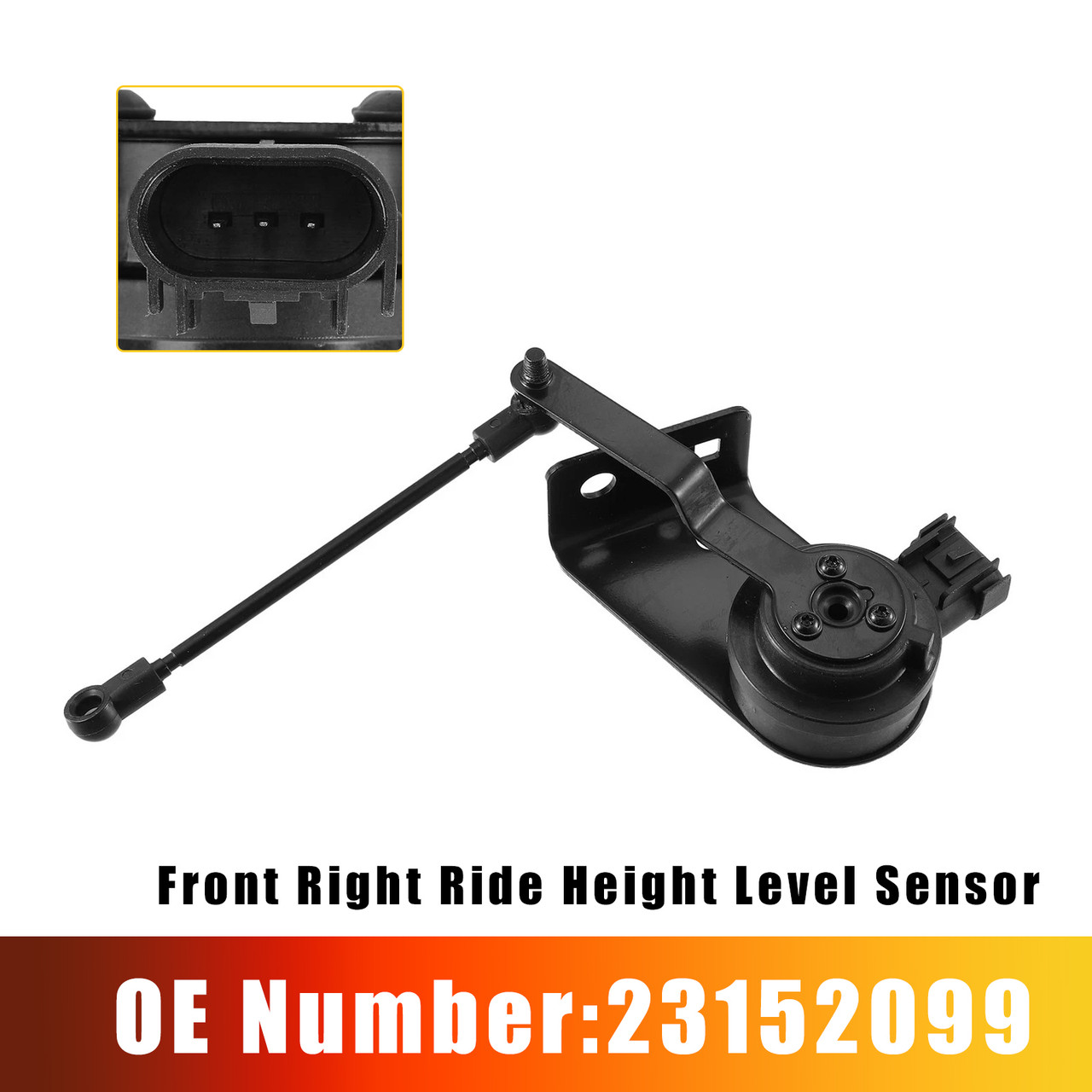 Front Right Ride Height Level Sensor 23152099 for Chevy Silverado GMC Sierra 1500