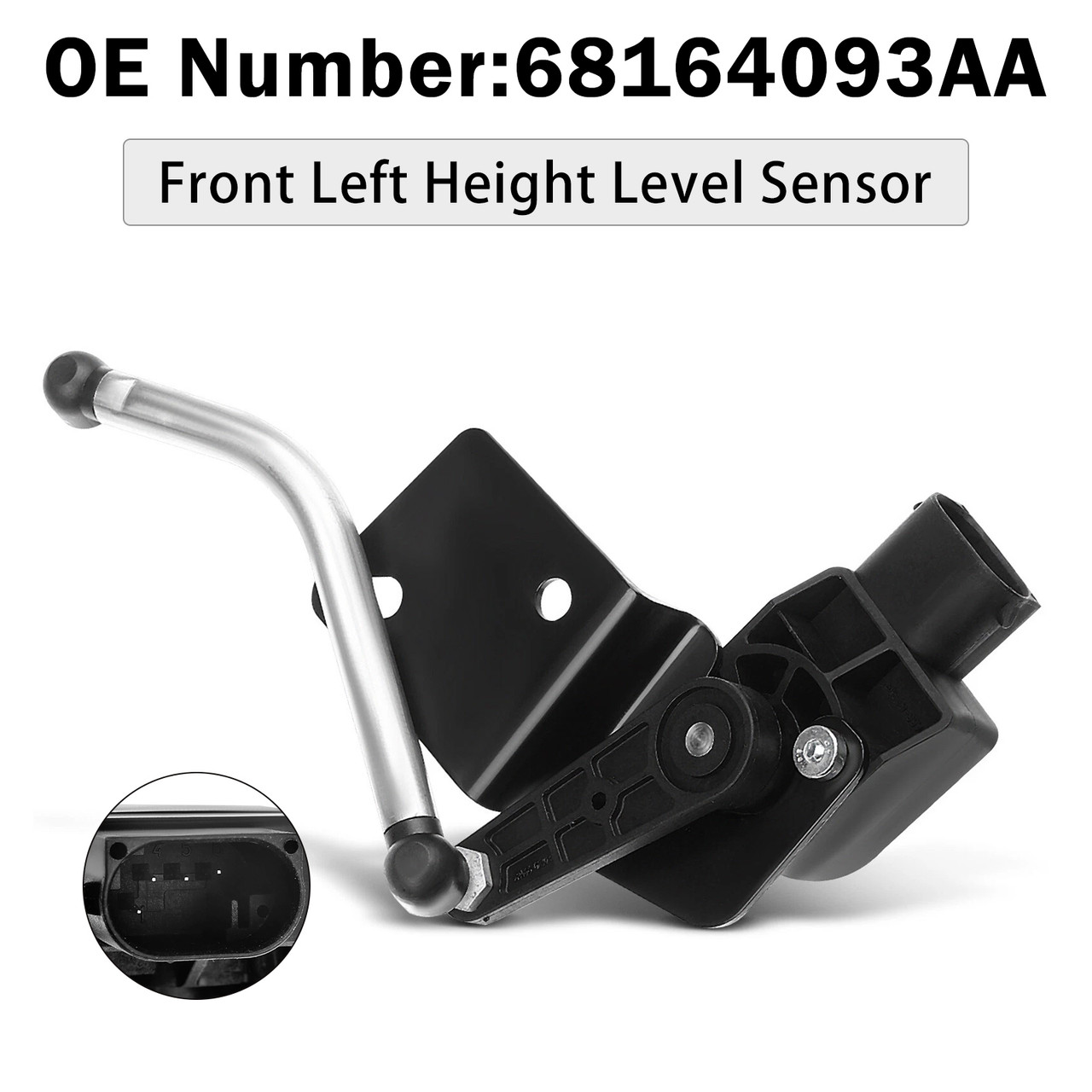 Front Left Height Level Sensor 68164093AA For Jeep Grand Cherokee 2011-2015