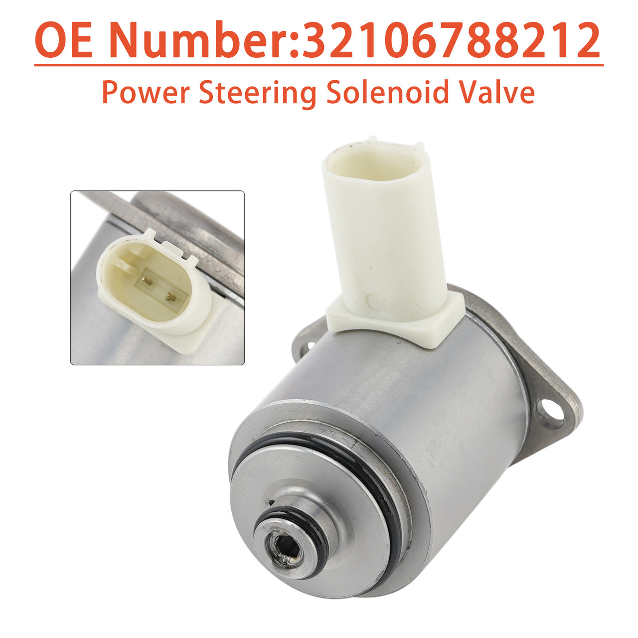 Power Steering Solenoid Valve 32106788212 For BMW 328I 335I 09-13 535I 550I 11-16