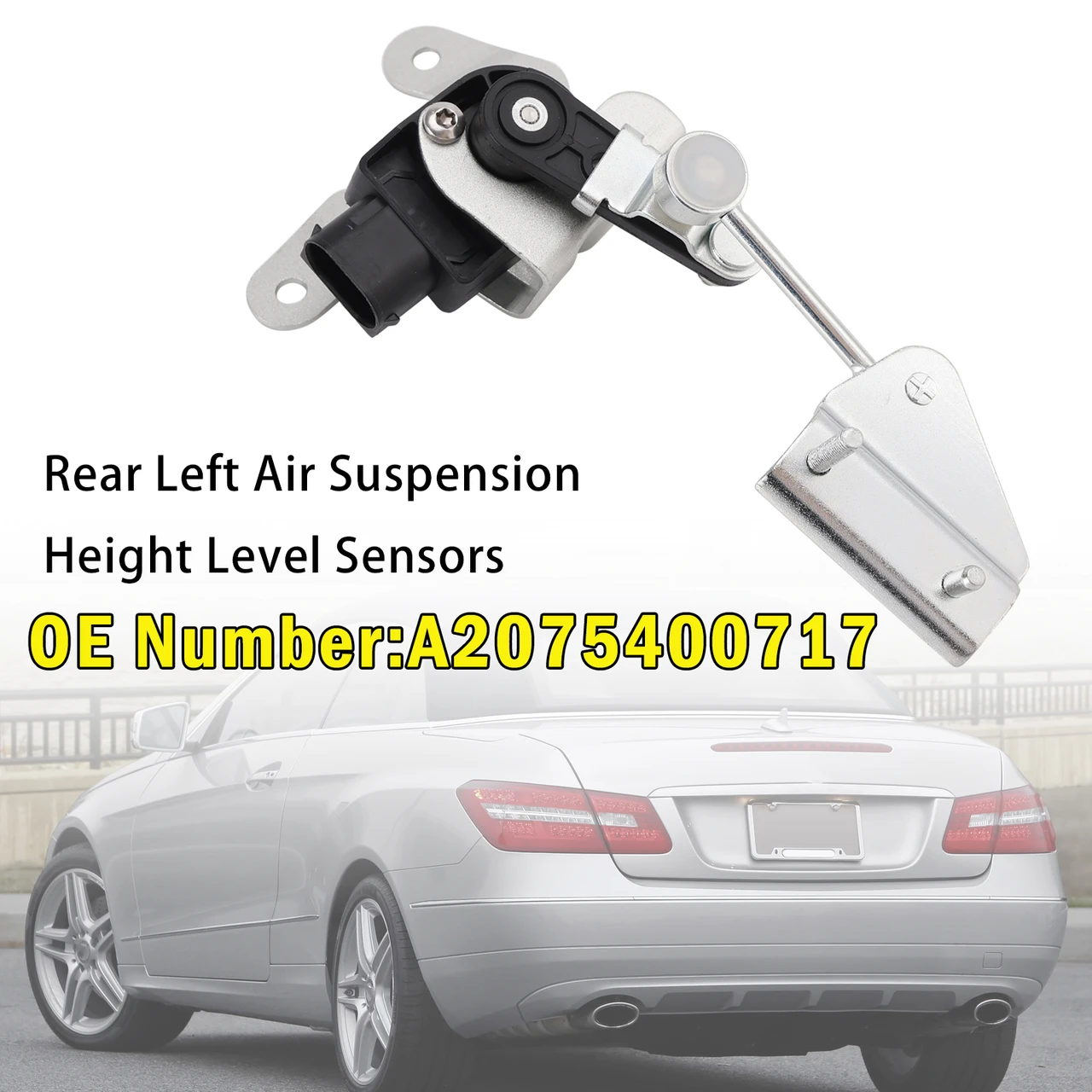 Rear Left Air Suspension Height Level Sensors For Mercedes W212 S212 A207 C207 X204