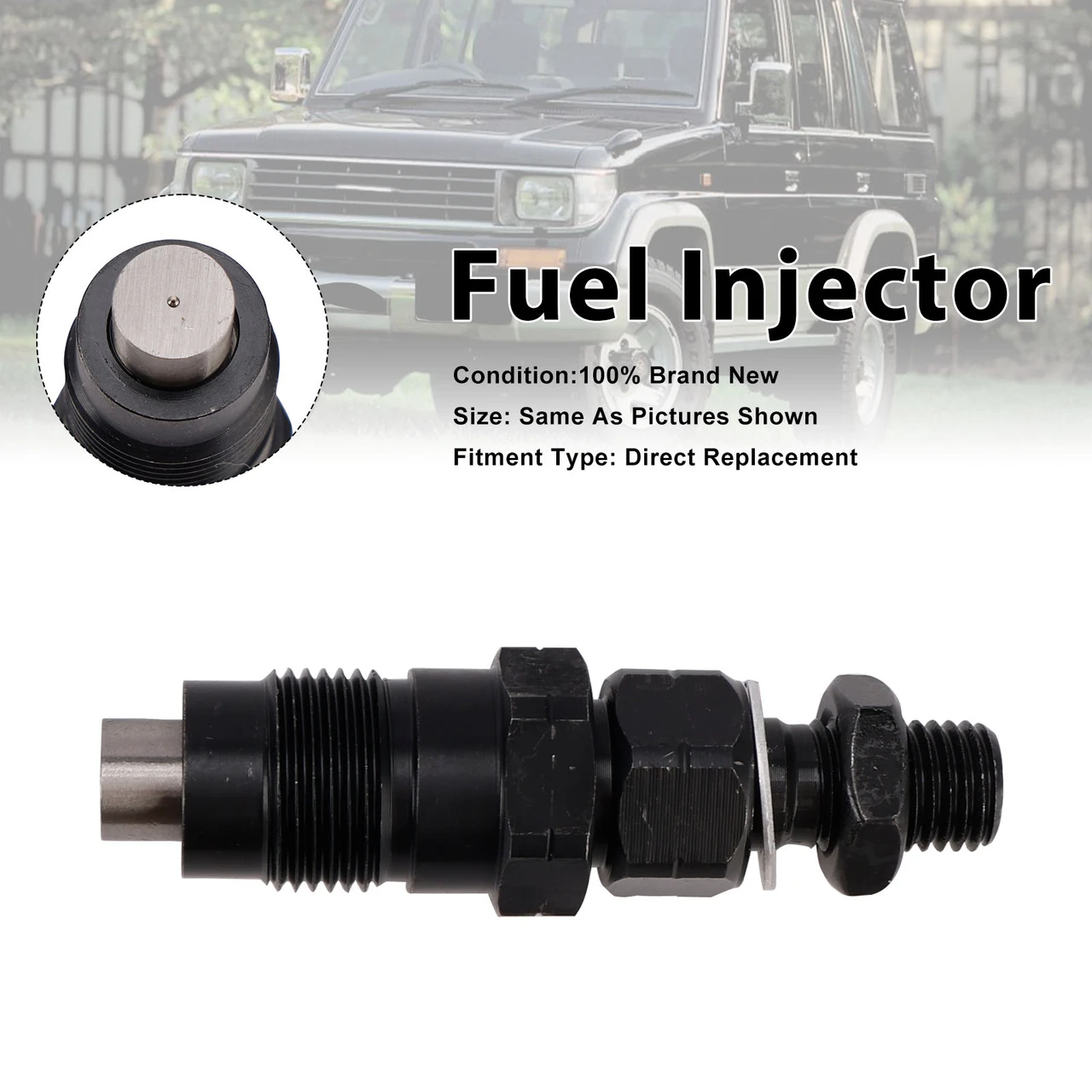 1Pcs Fuel Injector For Toyota LandCruiser J70 90-07 J100 1998-07 FYE454163
