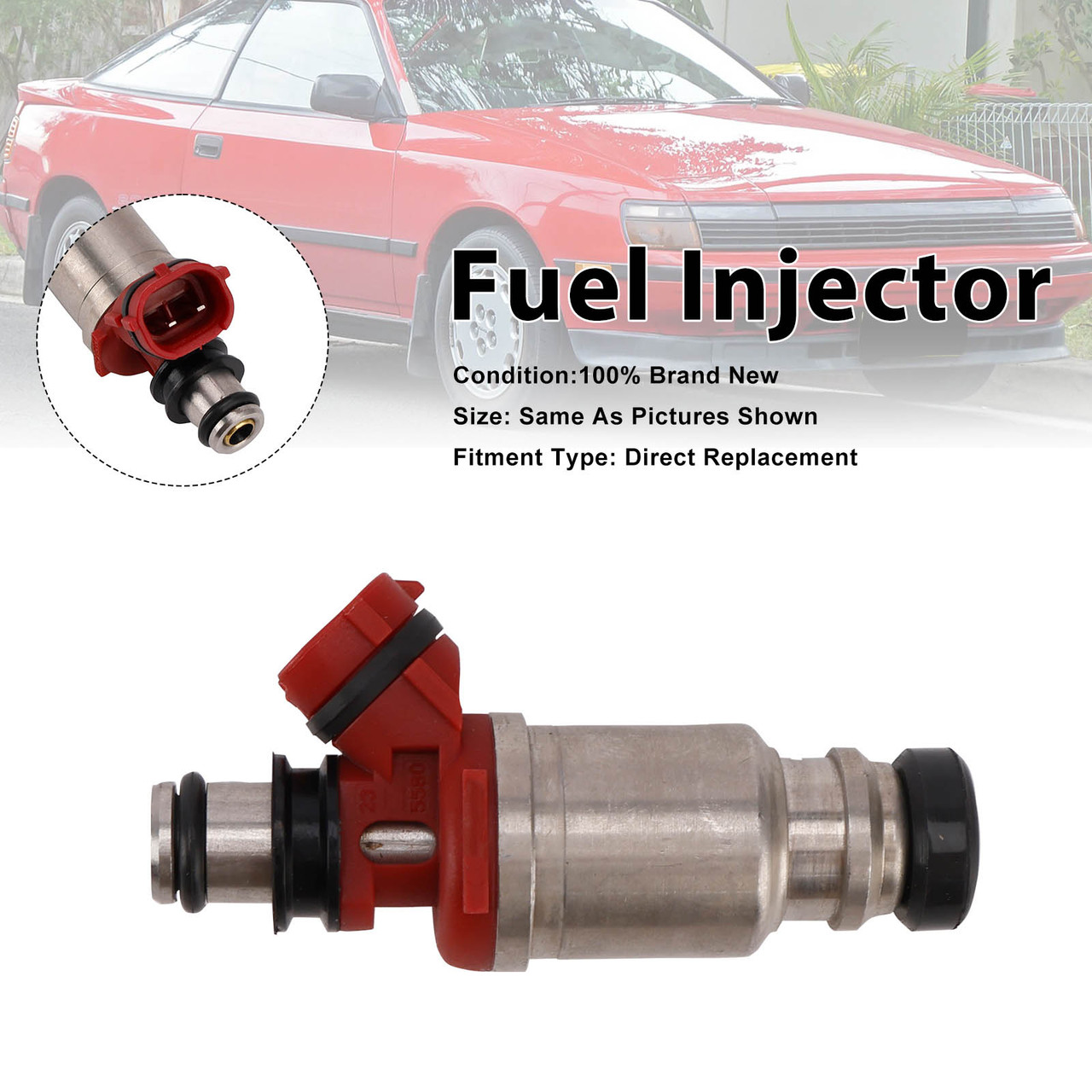 1Pcs Fuel Injector For Toyota Celica 1990-1992 MR2 1991-1992 23250-74040