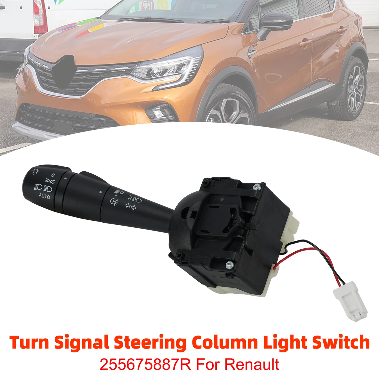 255675887R Turn Signal Steering Column Light Switch For Renault Clio 2012-2021