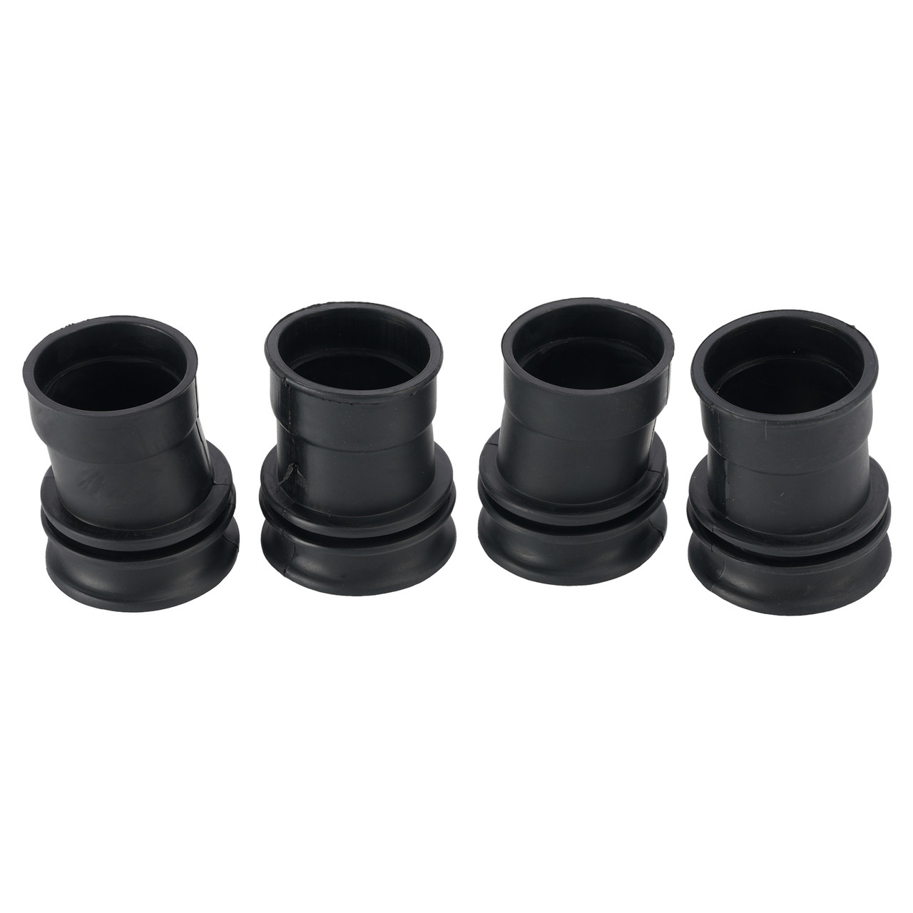4x Air Box Rubber Adapter Boot Set For Kawasaki KZ900 KZ1000 KZ1000K LTD Z1 Z1R