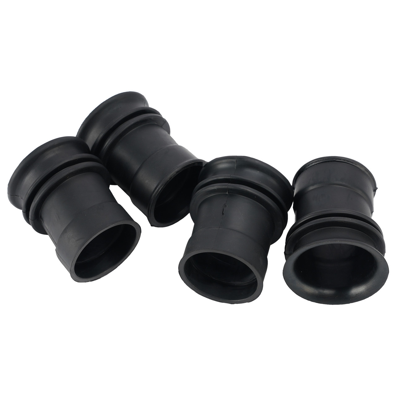 4x Air Box Rubber Adapter Boot Set For Kawasaki KZ900 KZ1000 KZ1000K LTD Z1 Z1R