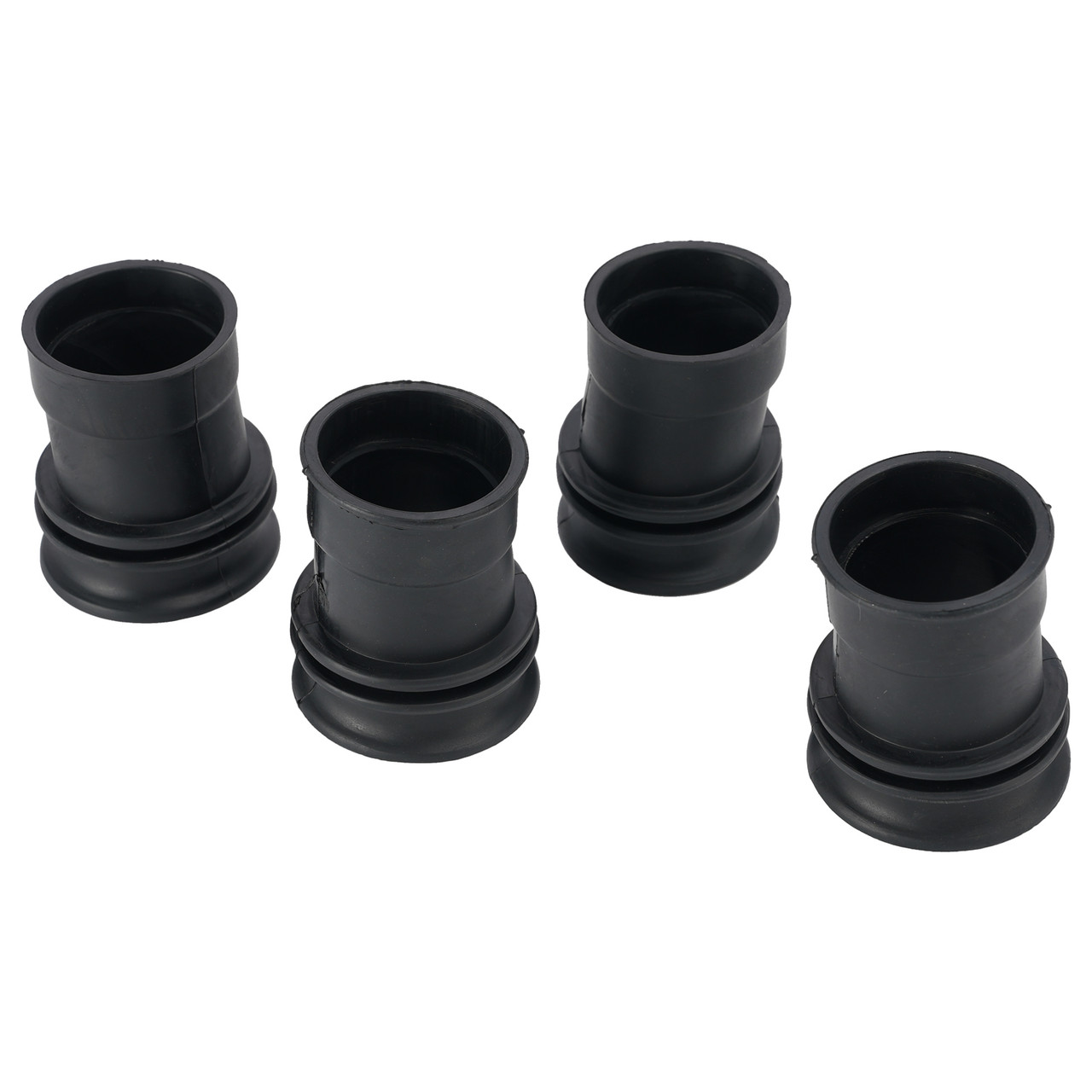 4x Air Box Rubber Adapter Boot Set For Kawasaki KZ900 KZ1000 KZ1000K LTD Z1 Z1R