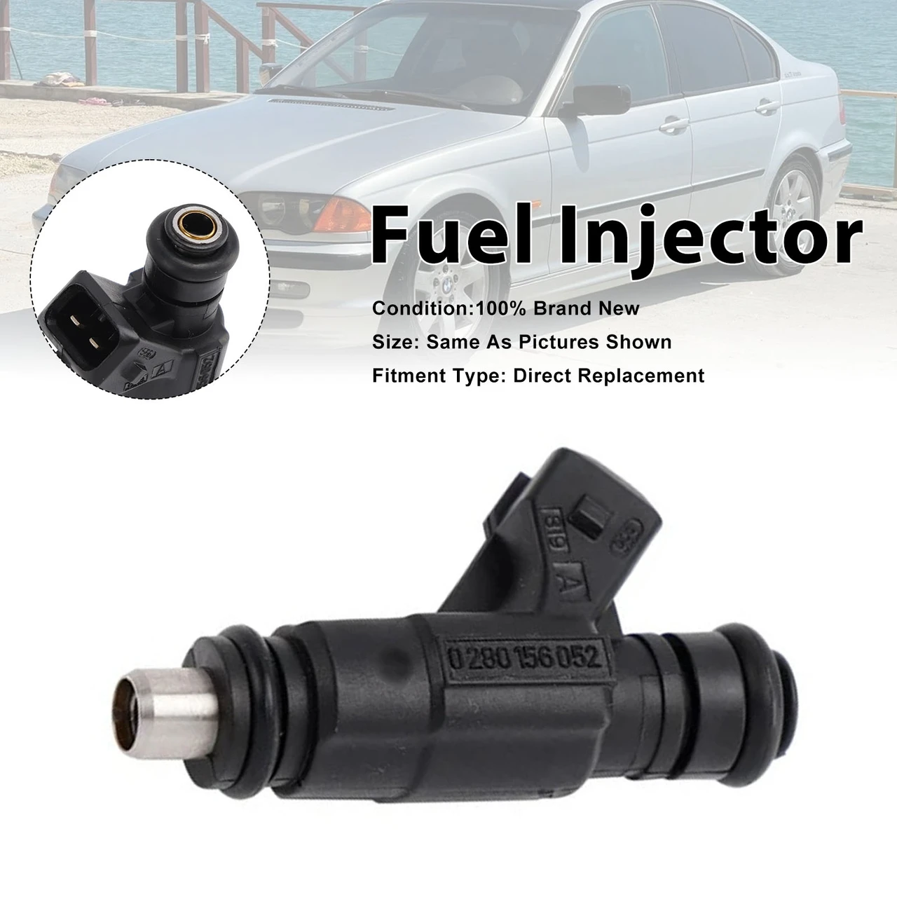 1Pcs Fuel Injector For BMW 3 Series M3 2000-2006 Z3 2001-2003 0280156052