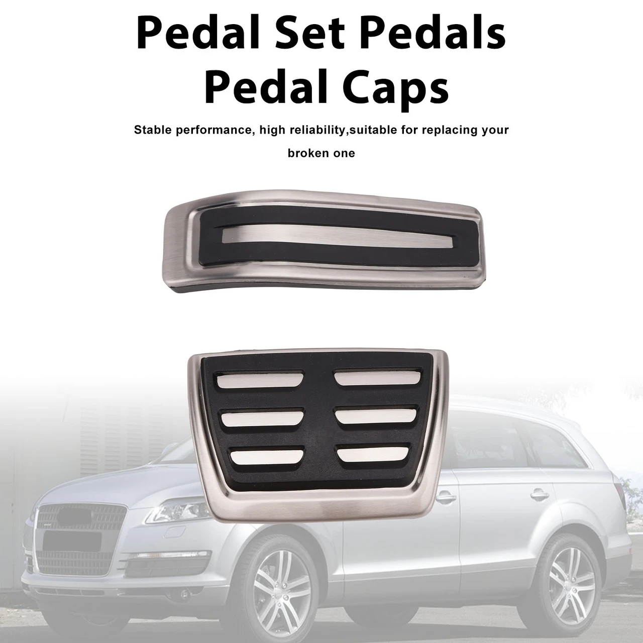 Pedal Set Pedals Pedal Caps For Porsche Cayenne 9PA 2002-10 92A 2010-18