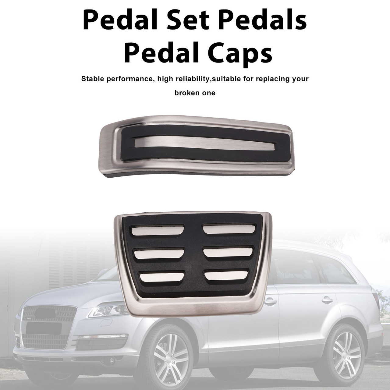 Pedal Set Pedals Pedal Caps For Porsche Cayenne 9PA 2002-10 92A 2010-18