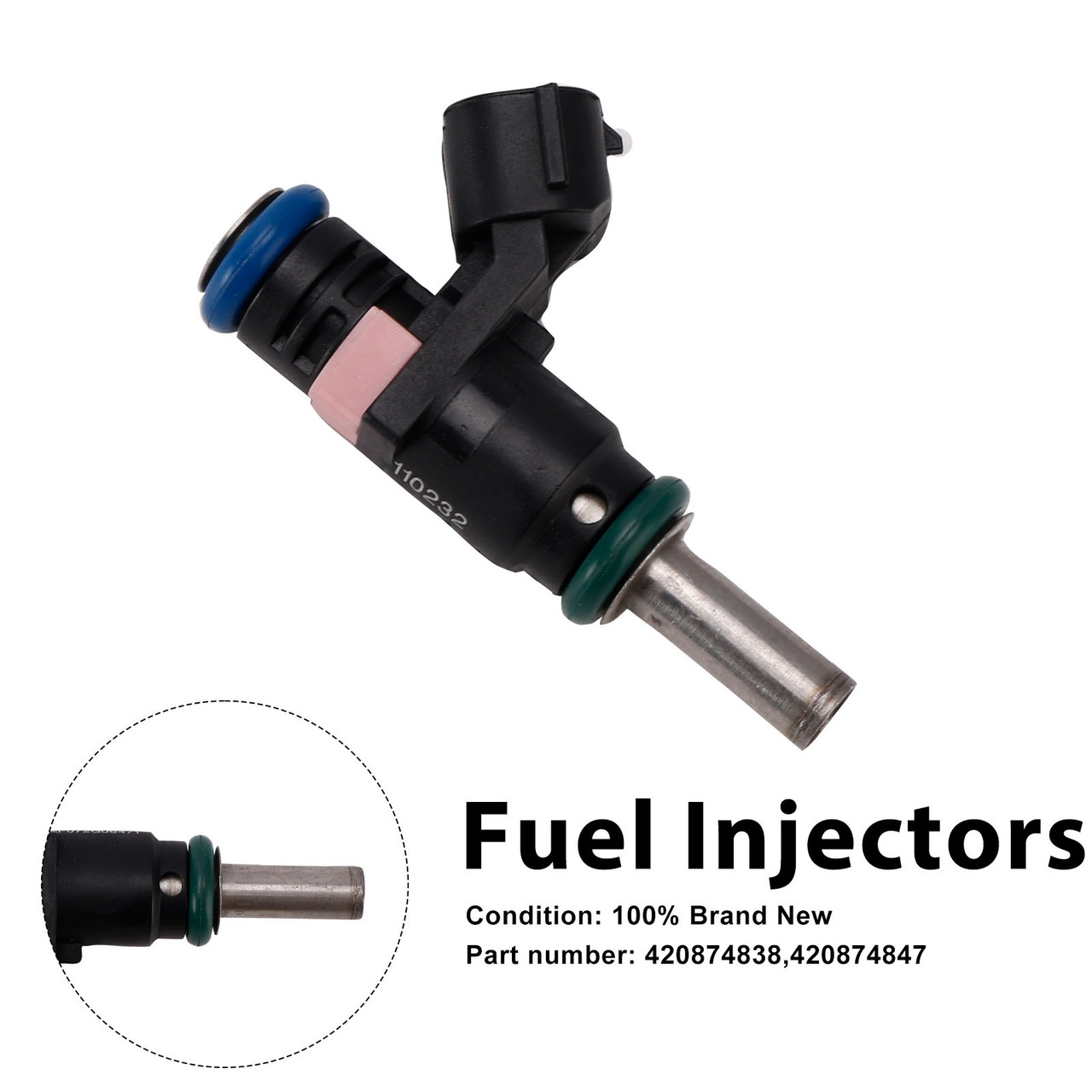 420874847 Fuel Injectors 420874838 For Sea-Doo SPARK GTR GTI GTS