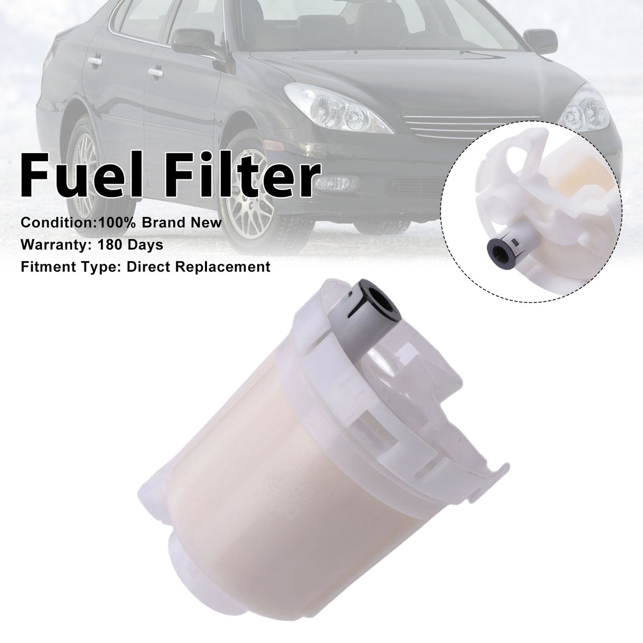 Fuel Filter For Toyota Corolla 2003-2004 For Lexus ES300 2001-2003 23300-21010