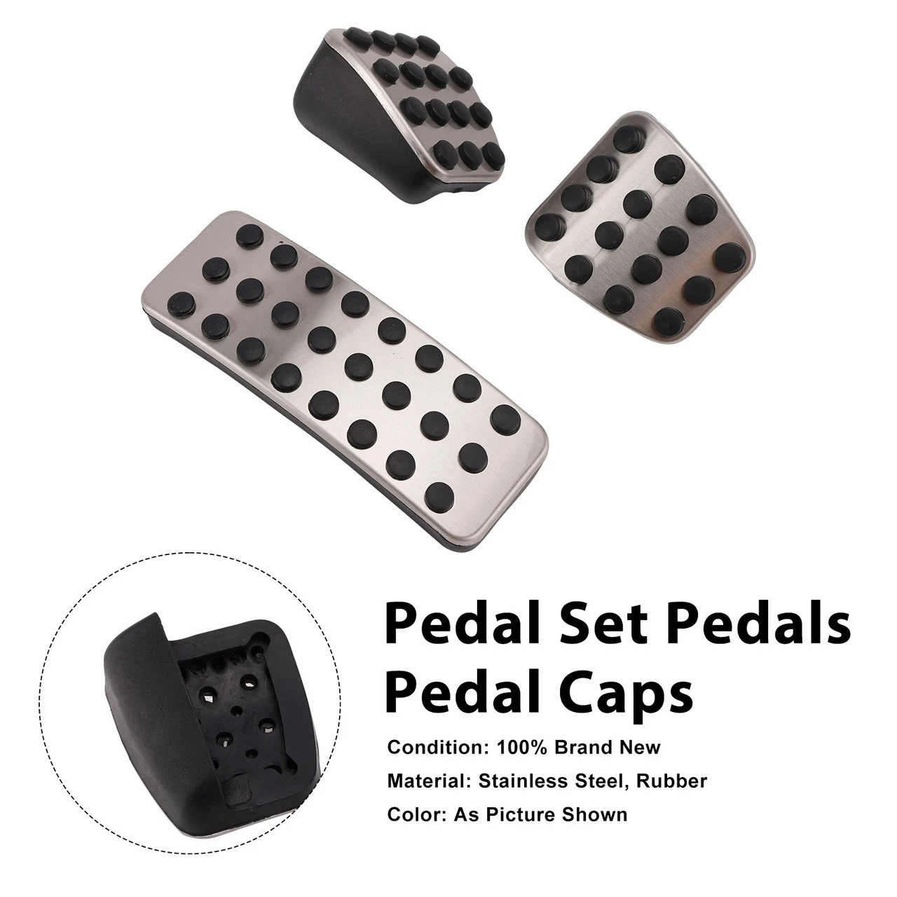 Pedal Set Pedals Pedal Caps For Mercedes Benz A-Class W168 B-Class W245
