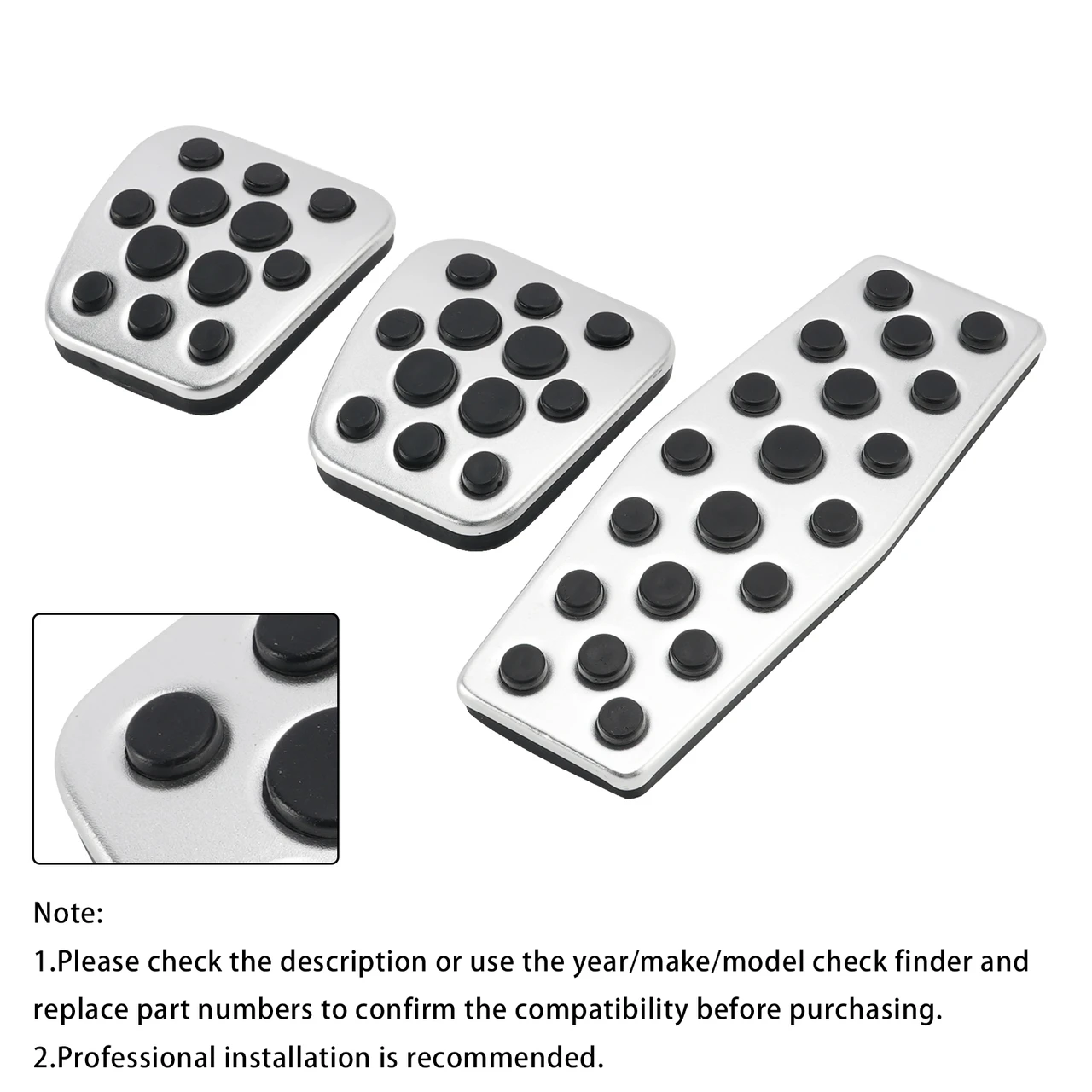 Pedal Set Pedals Pedal Caps For Opel Insignia For Chevrolet Cruze 2008-16
