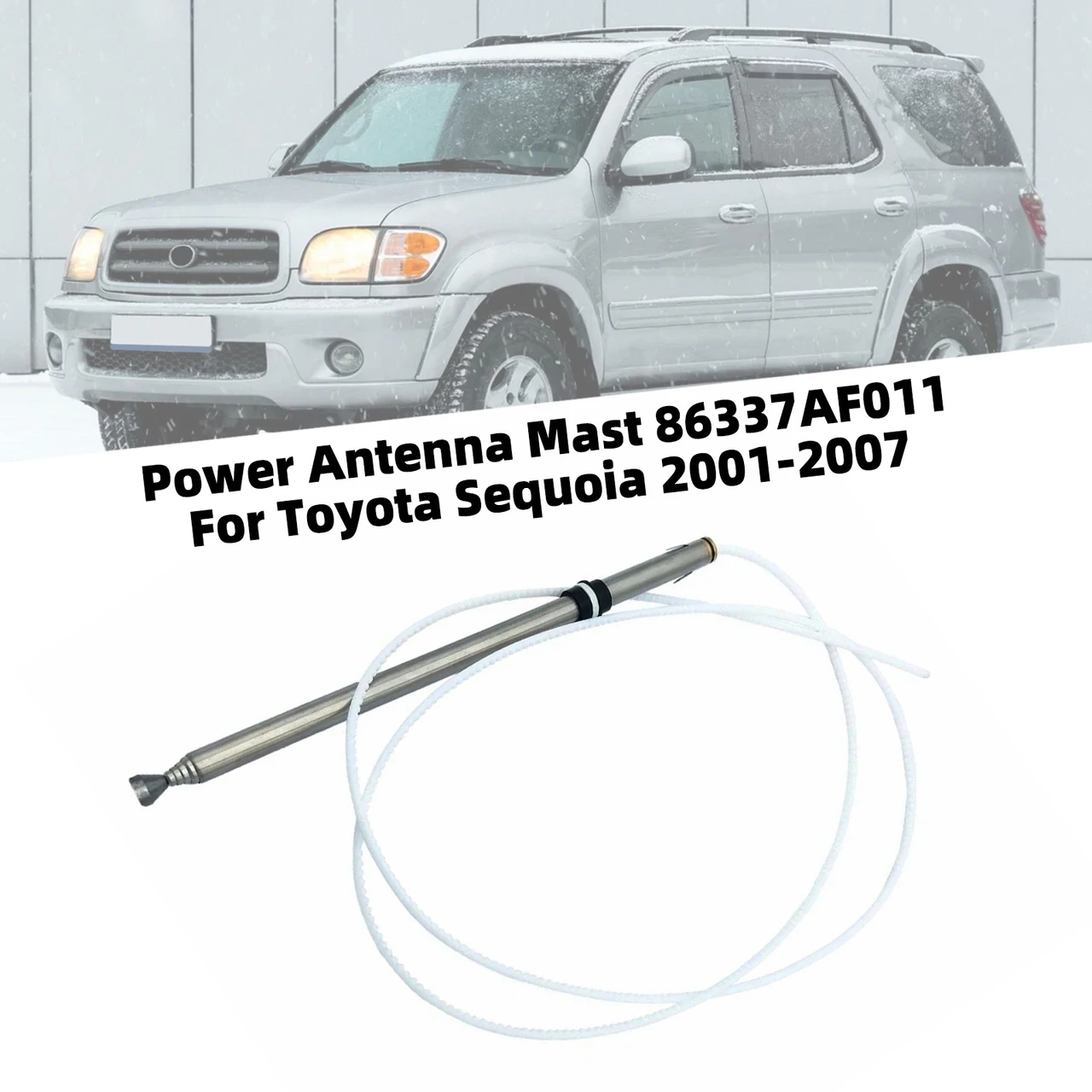 Power Antenna Mast 86337AF011 For Toyota Sequoia 2001-2007