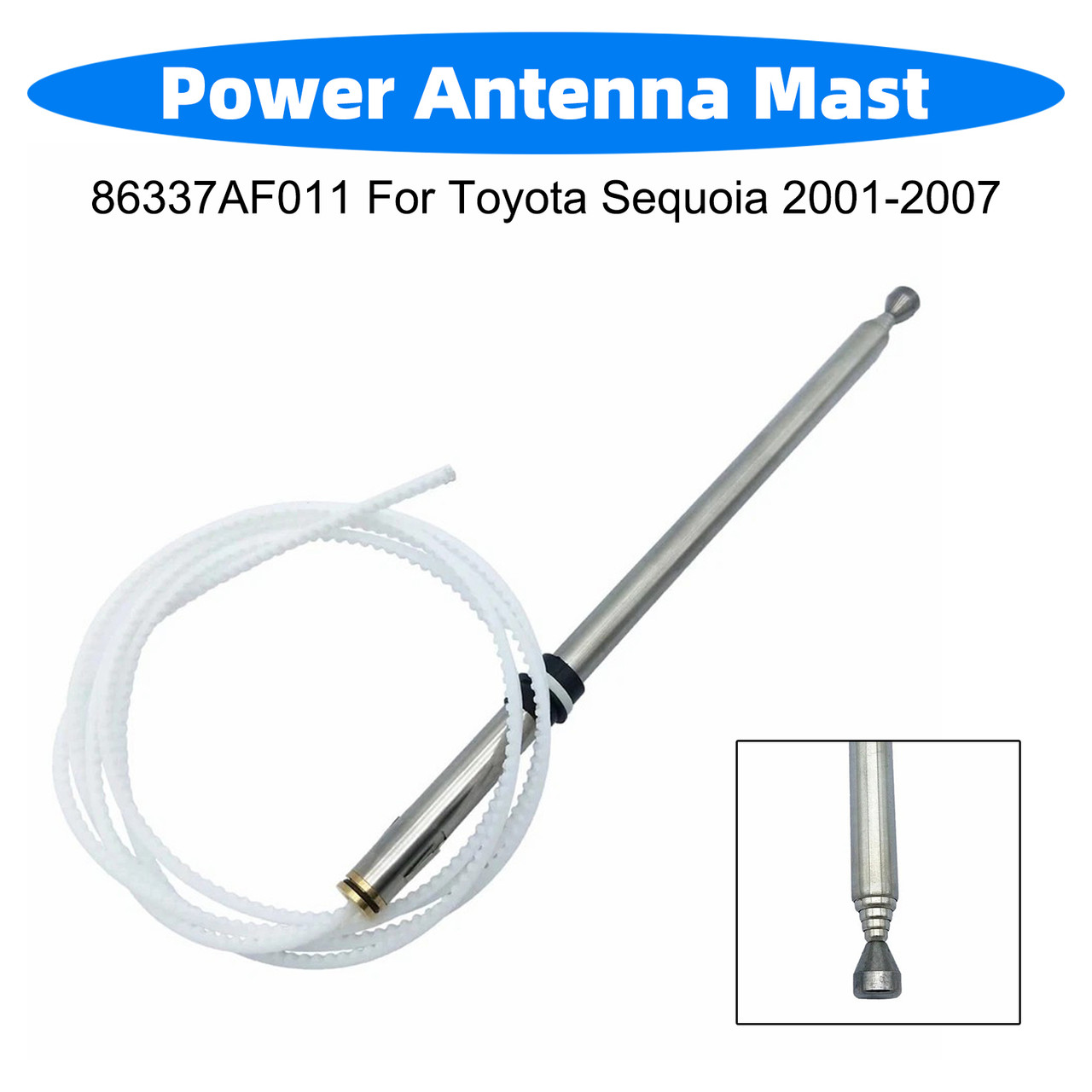 Power Antenna Mast 86337AF011 For Toyota Sequoia 2001-2007
