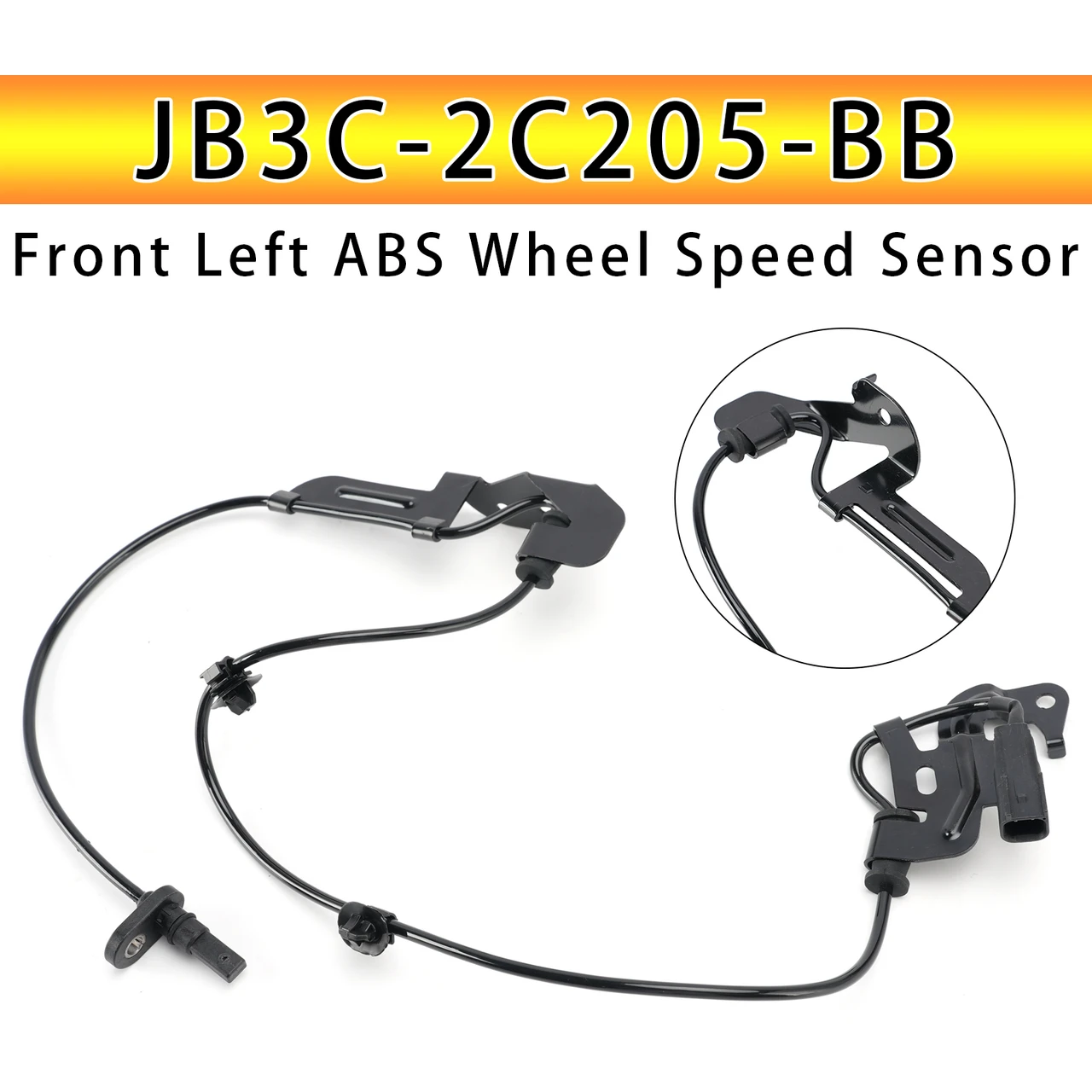 Front Left ABS Wheel Speed Sensor for Ford Ranger T6 Mk1 JB3C-2C205-BB