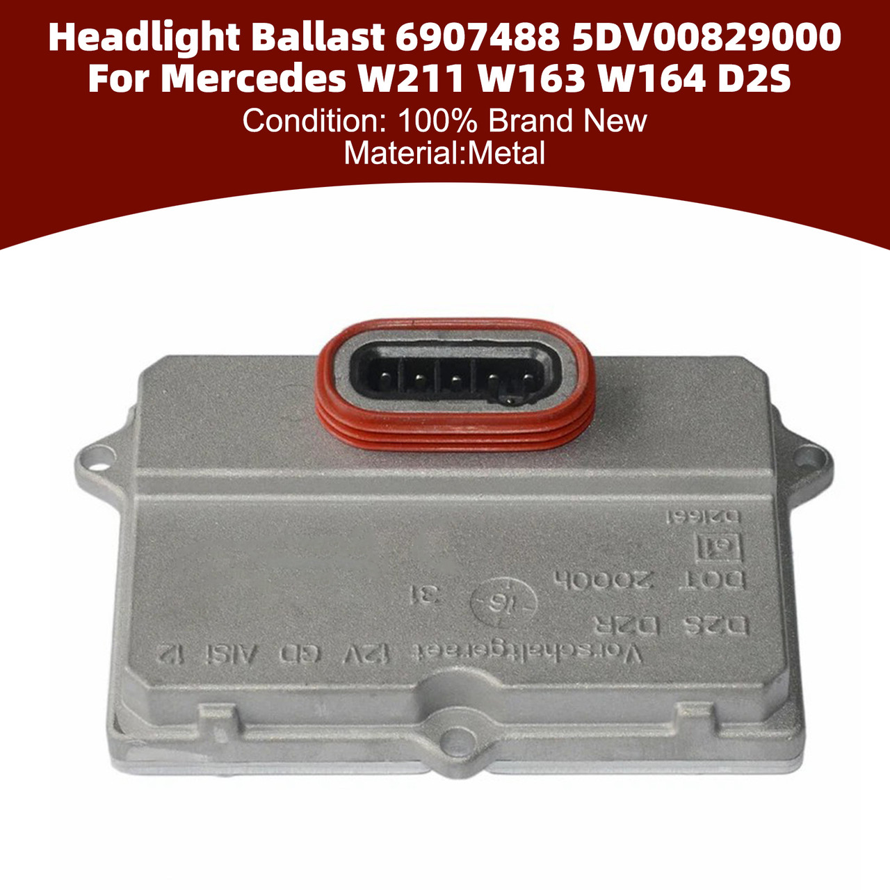 Headlight Ballast 6907488 5DV00829000 For Mercedes W211 W163 W164 D2S