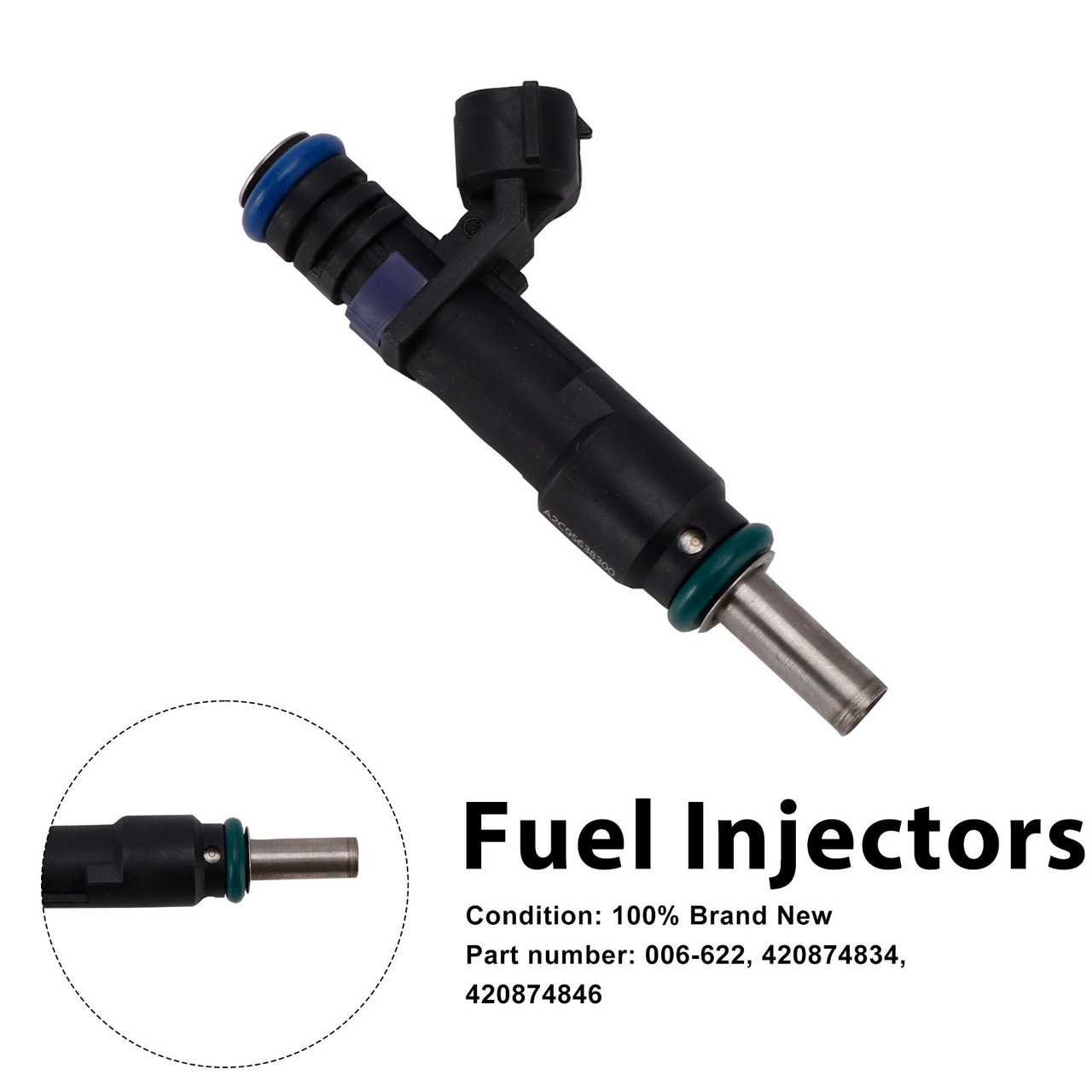 420874834 Fuel Injectors 420874846 For Sea-Doo GTI 155 GTR 215 RXT 260