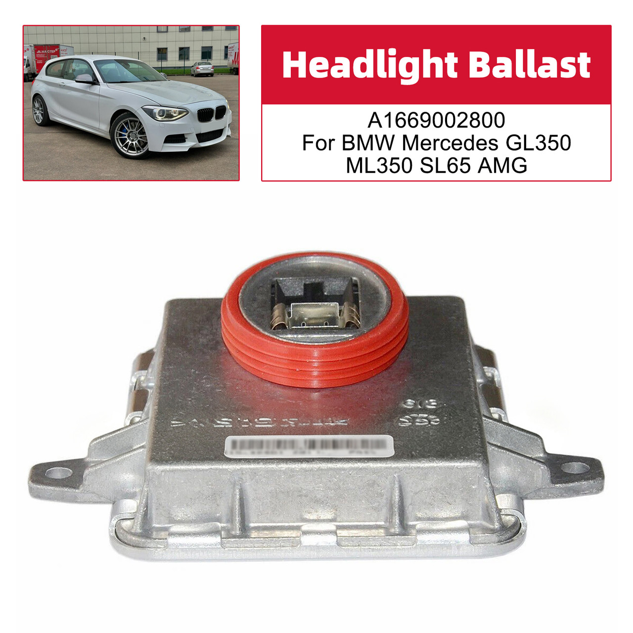 Headlight Ballast A1669002800 For Mercedes Benz GL350 ML350 SL65 AMG
