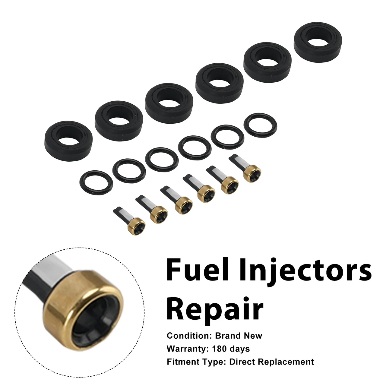 Fuel Injector Seal O-Ring HDB305F Fit Mitsubishi Eclipse Endeavor 2004-2011