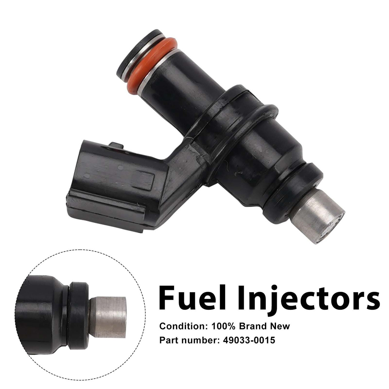 Fuel Injectors 49033-0015  For Kawasaki Ninja ZX6R ZX600R ZX600P 07-12
