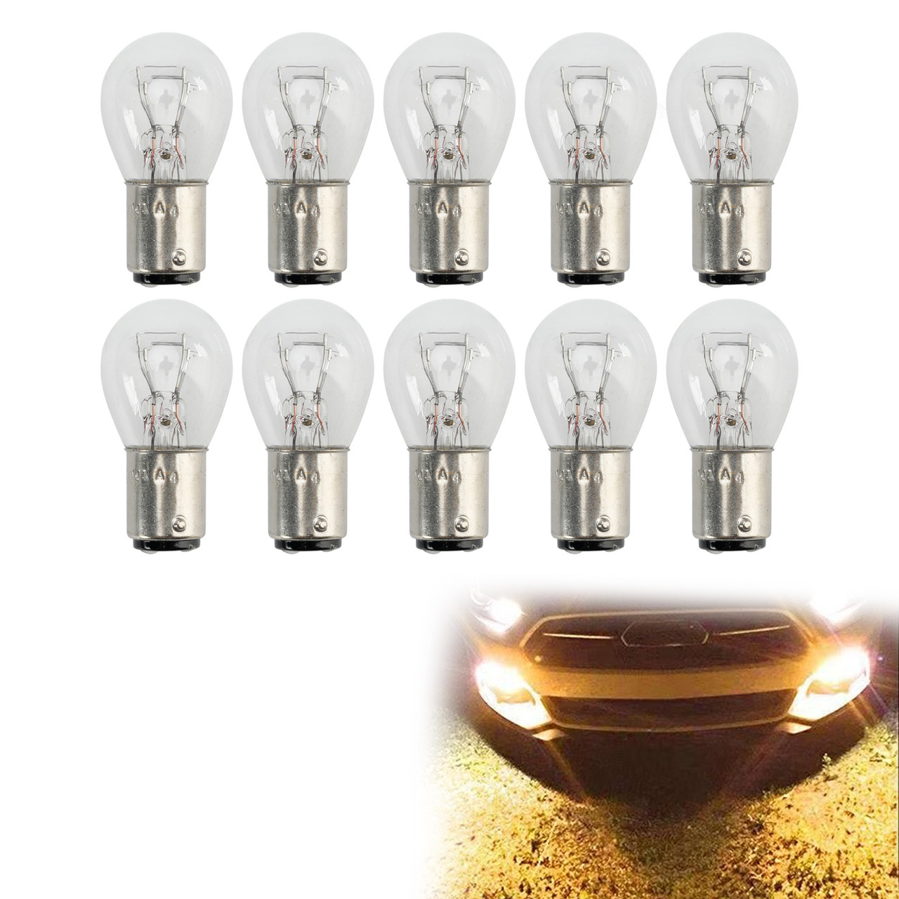 Car Light Halogen Auxiliary Bulb P21/5W 7240 YS7240 12V 21/5W BA15d For OSRAM