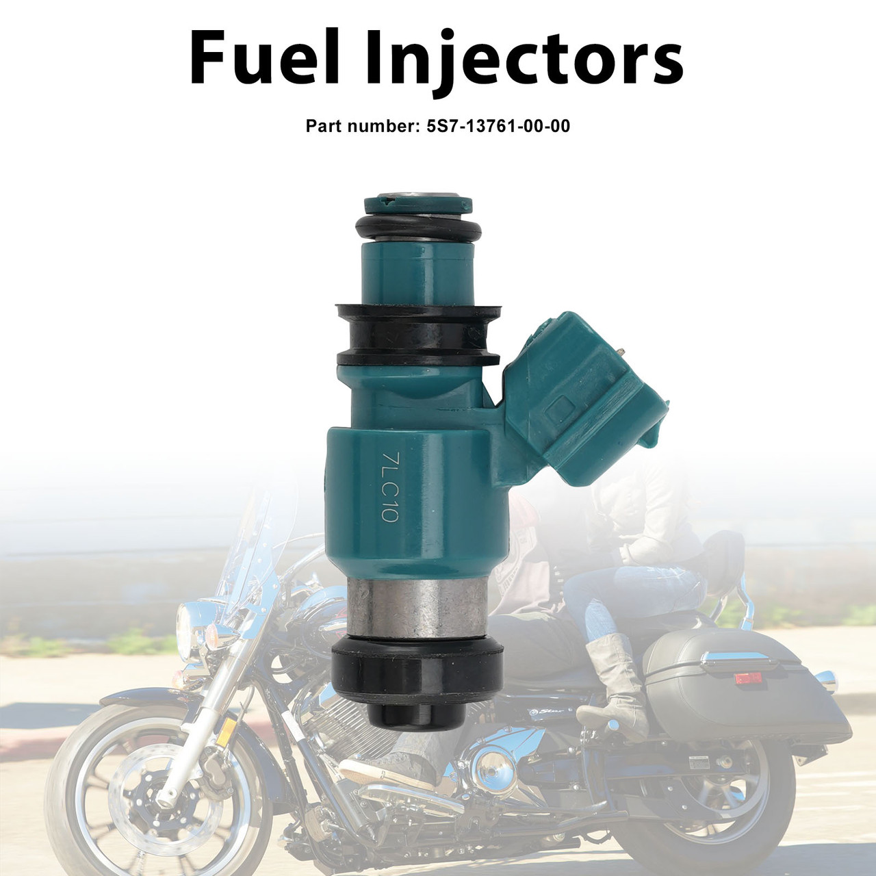Fuel Injectors 5S7-13761-00-00 For Yamaha V-STAR 950 YZF-R1