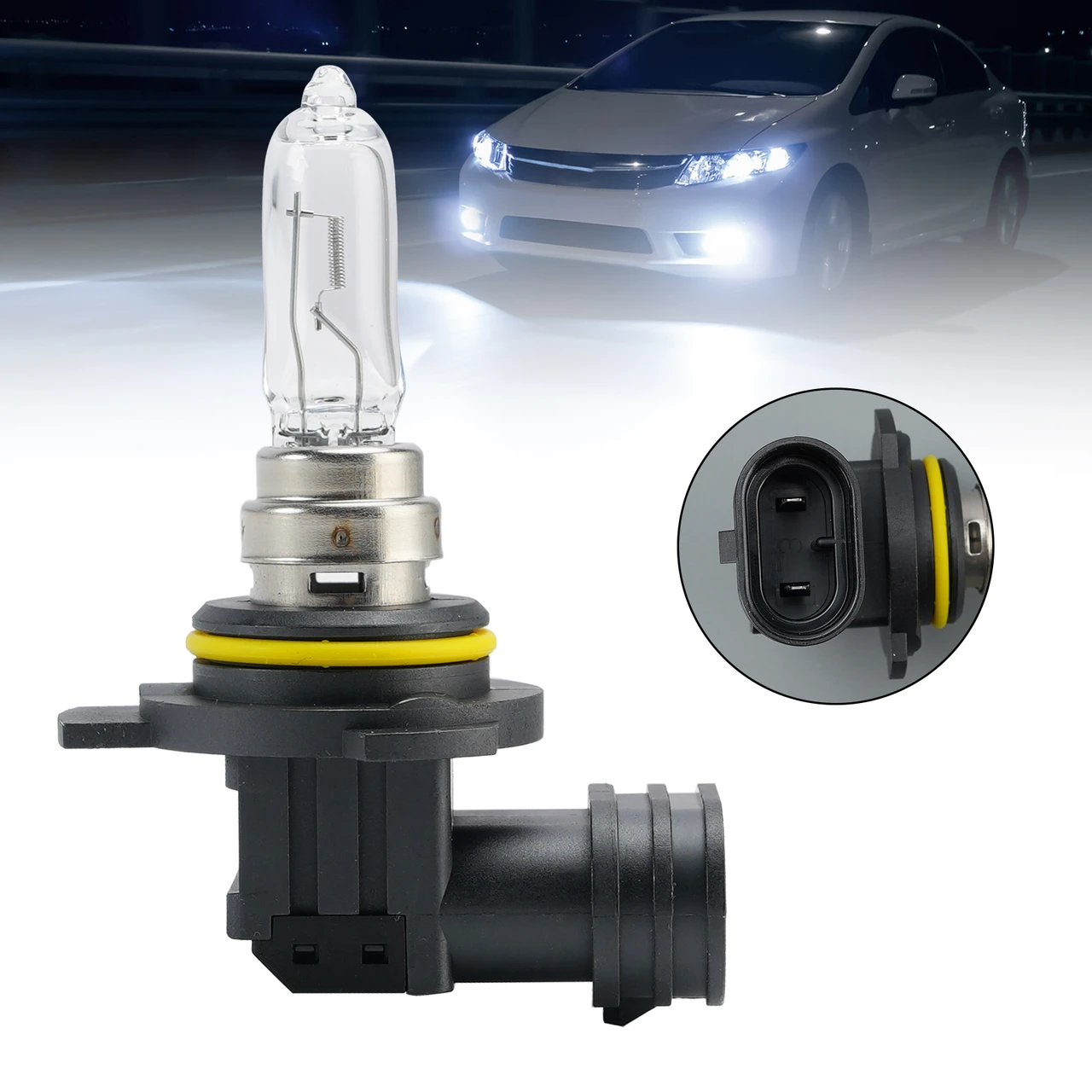 Car Light Longlife Halogen Headlight Bulb HIR2 9012L 12V 55W PX22d For OSRAM