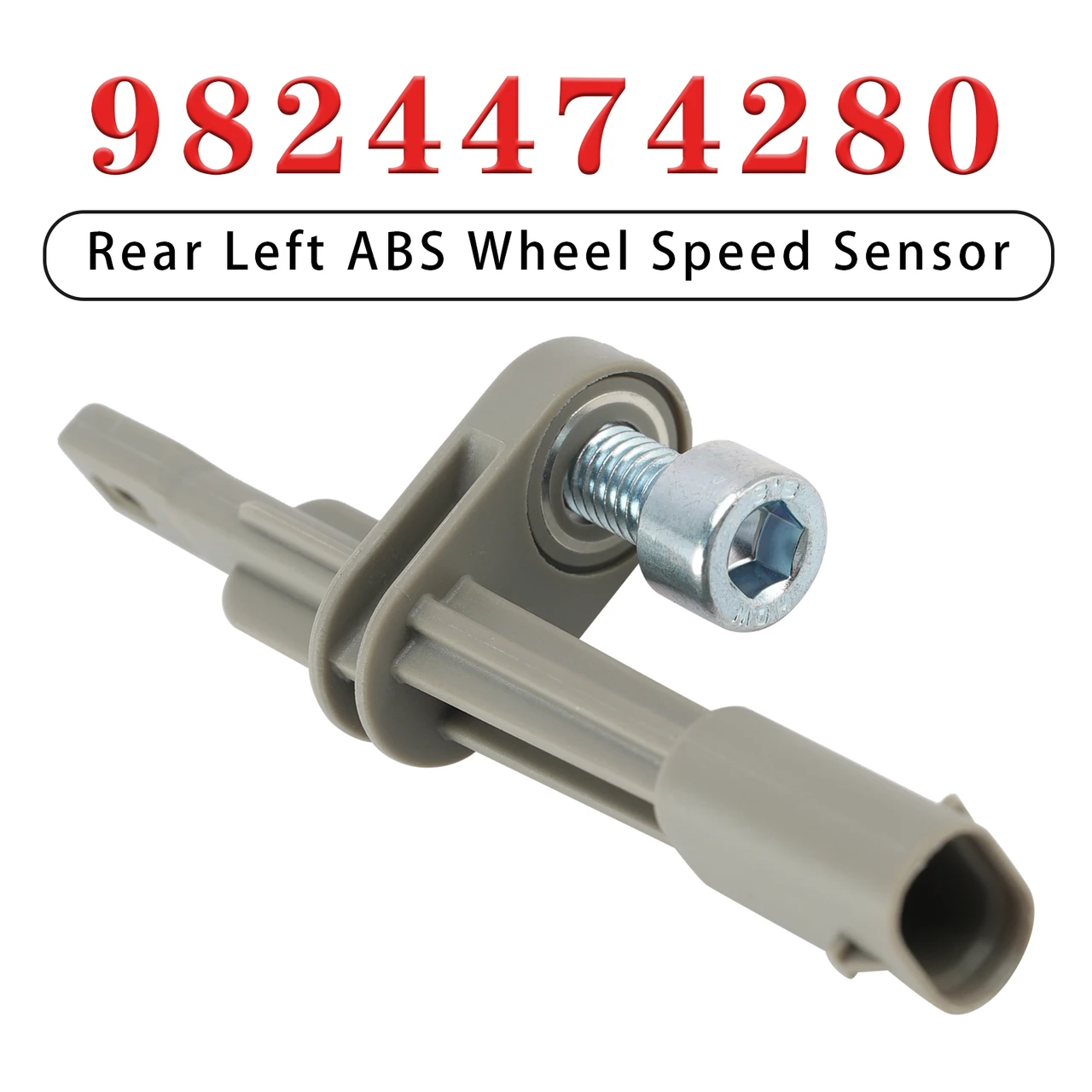 Rear Right or Left ABS Wheel Speed Sensor for Citroen 9824474280