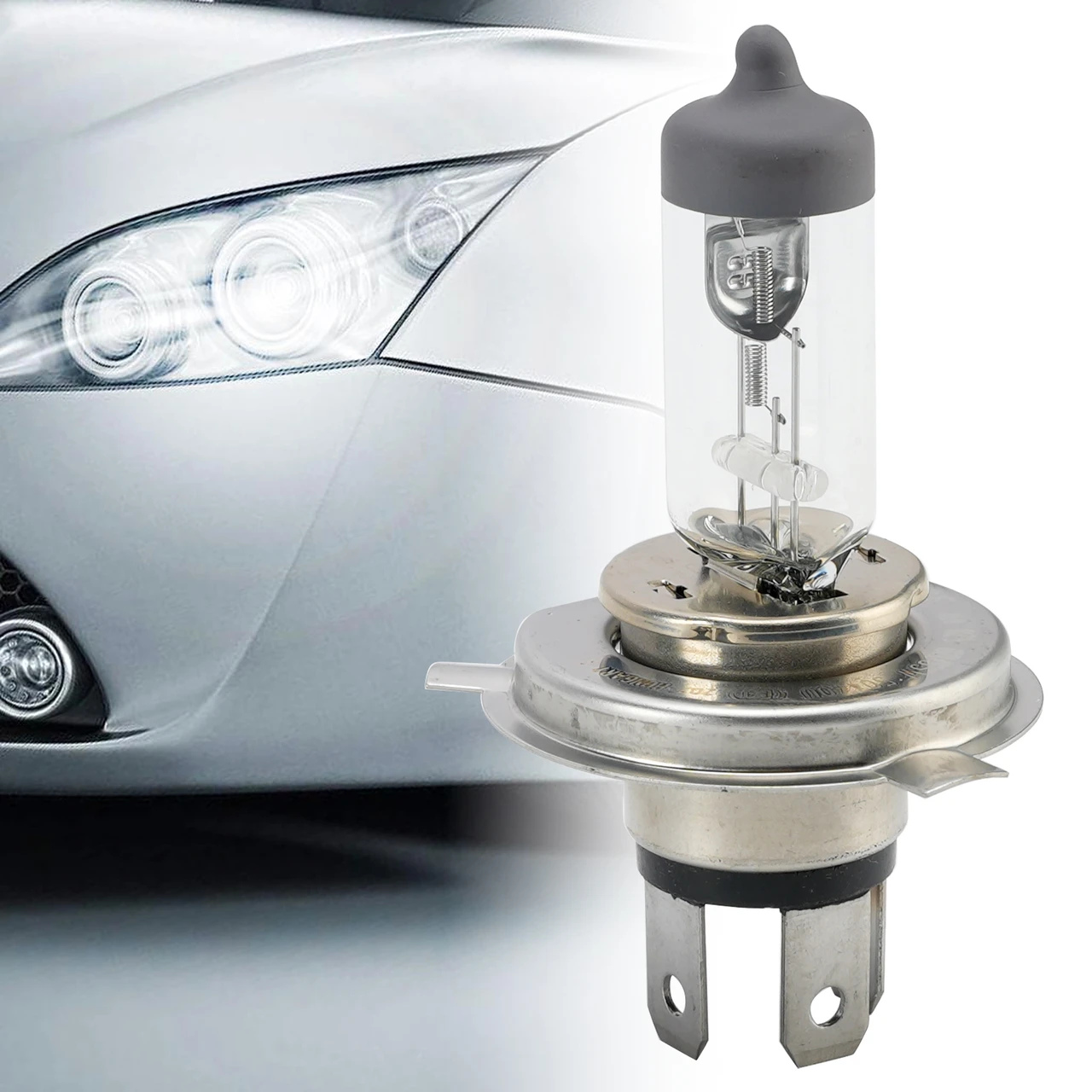 Car Light Standard Halogen Headlight Bulb H4 50440U 12V 60/55W P43T For GE