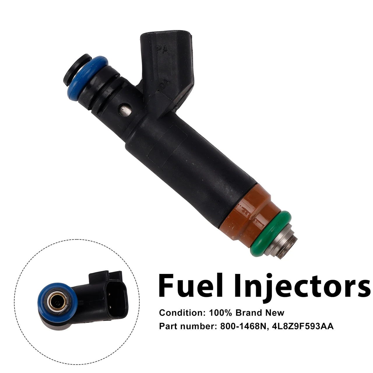 800-1468N Fuel Injectors 4L8Z9F593AA For Mercury Mariner Ford Explorer
