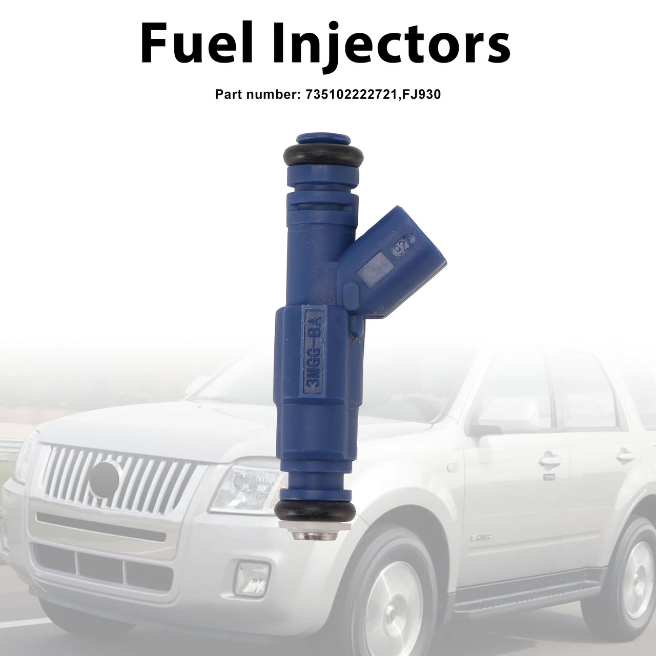 FJ930 Fuel Injectors 735102222721 For Mercury Mariner Ford Mazda Tribute
